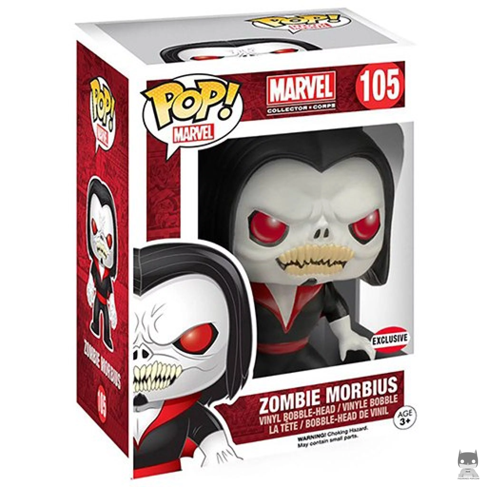 Morbius (Zombie) Funko Pop! figure in its box