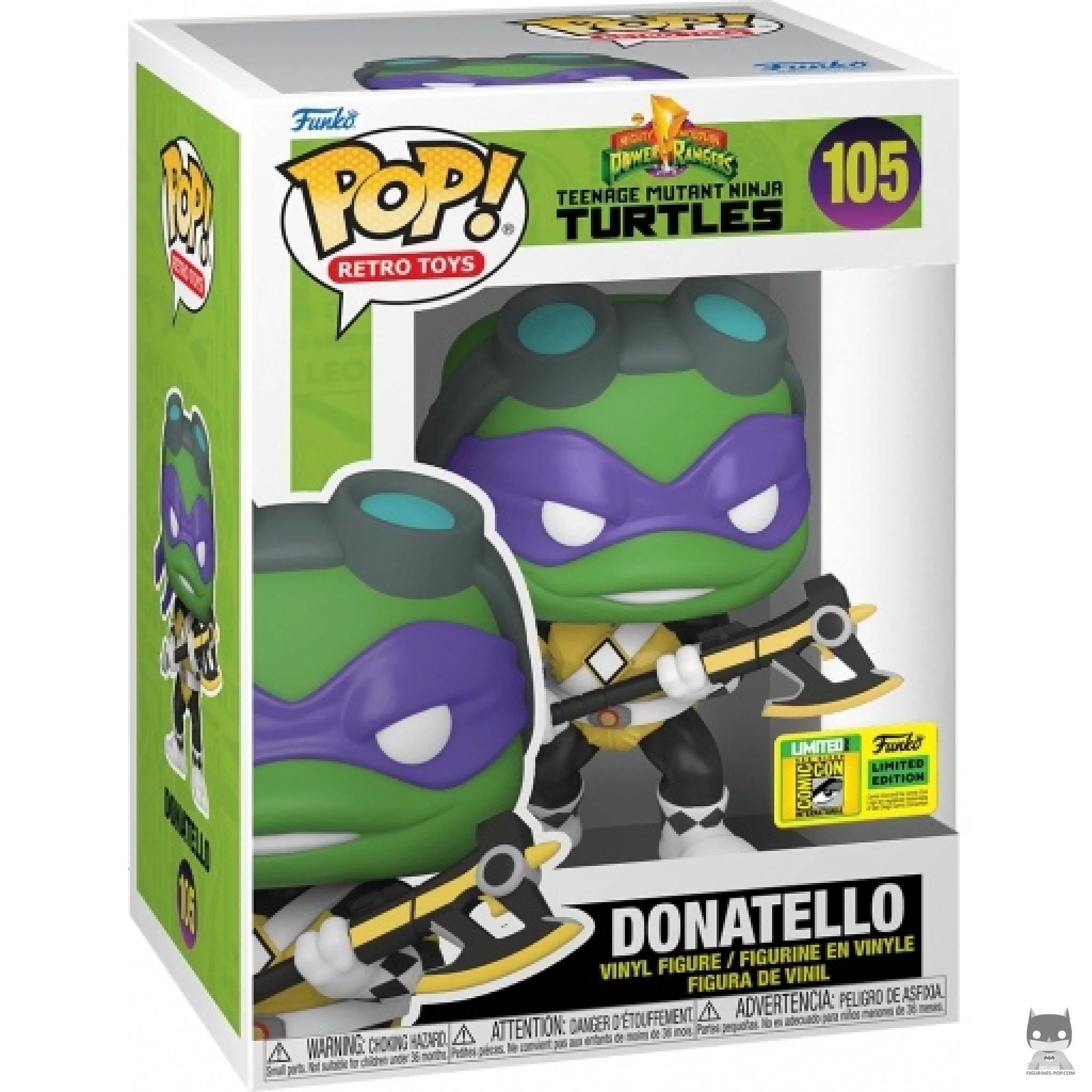 Donatello Funko Pop! figure in its box