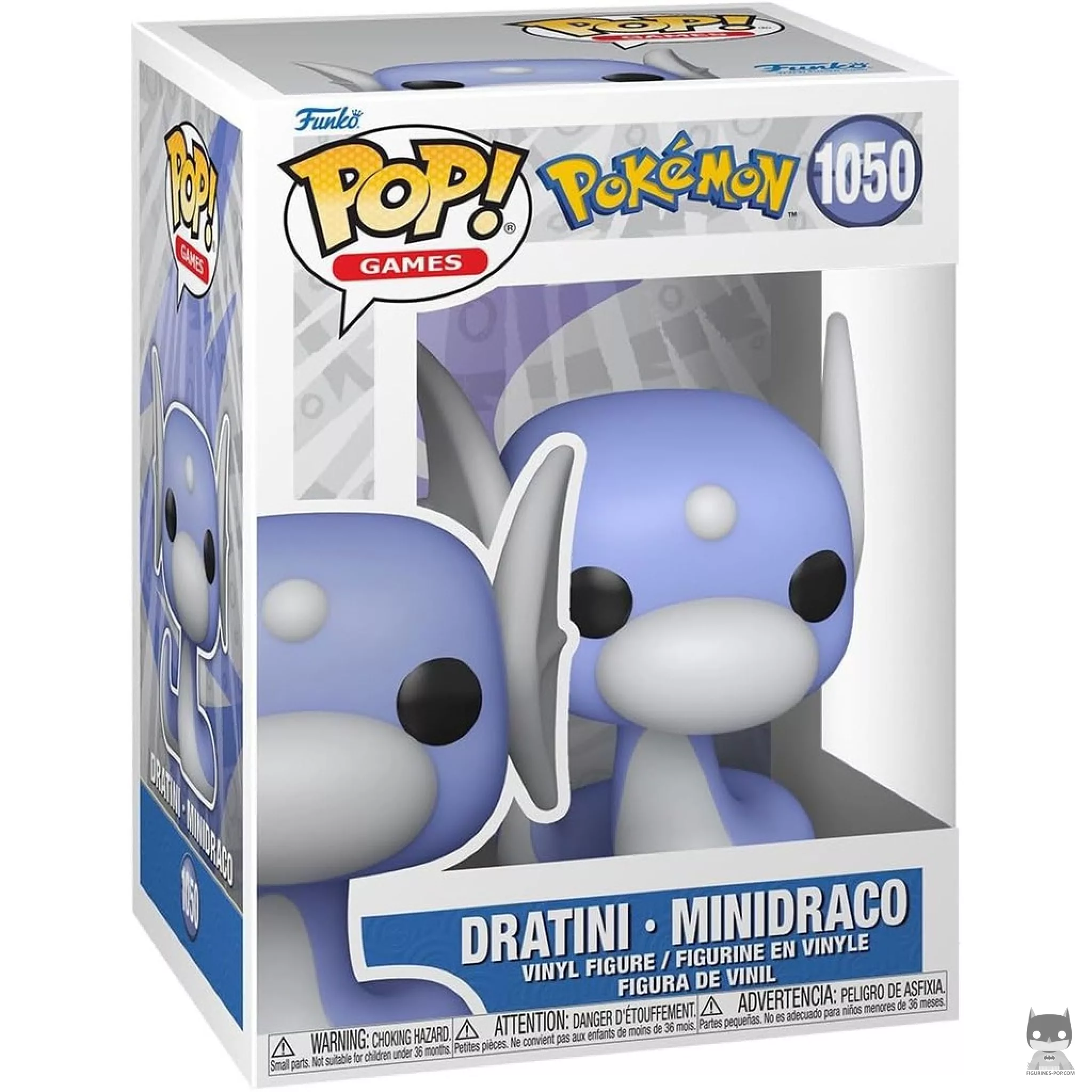 Dratini Funko Pop! figure in its box