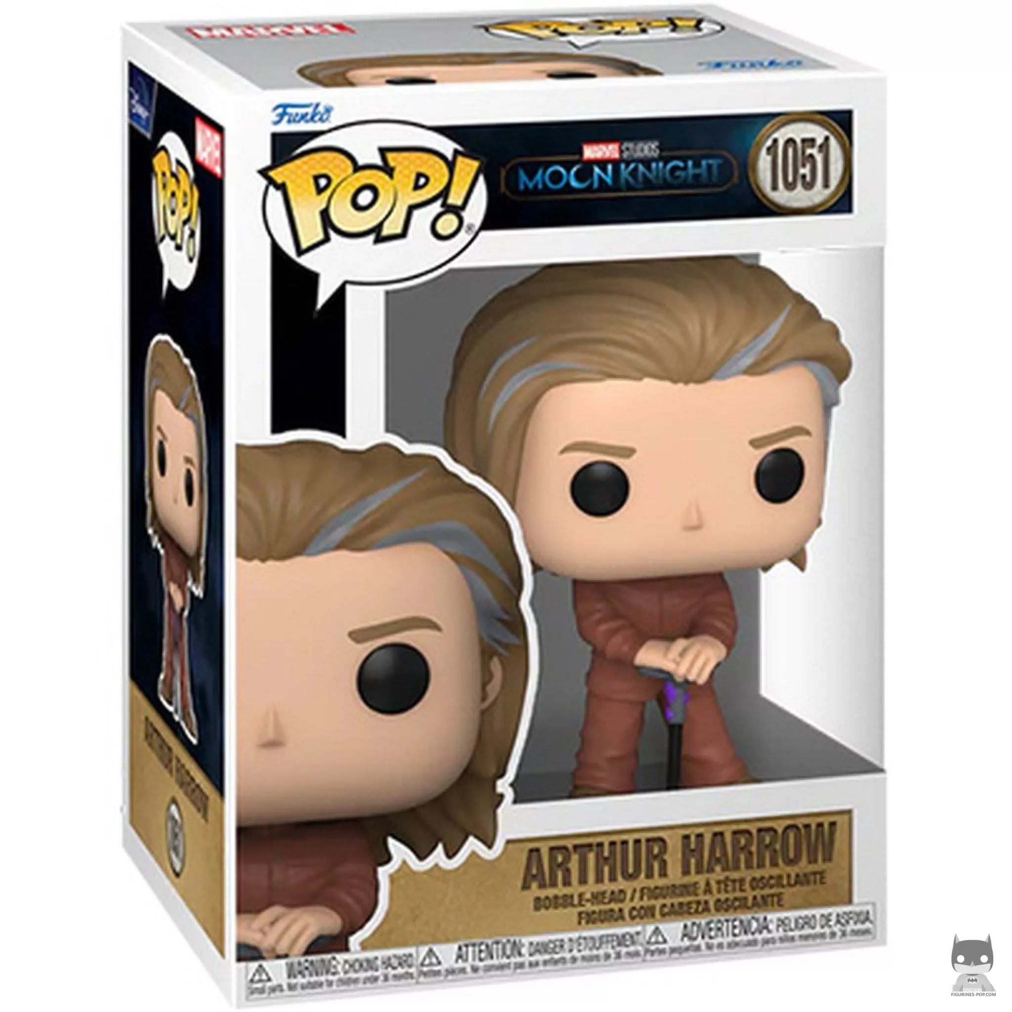 Arthur Harrow Funko Pop! figure in its box