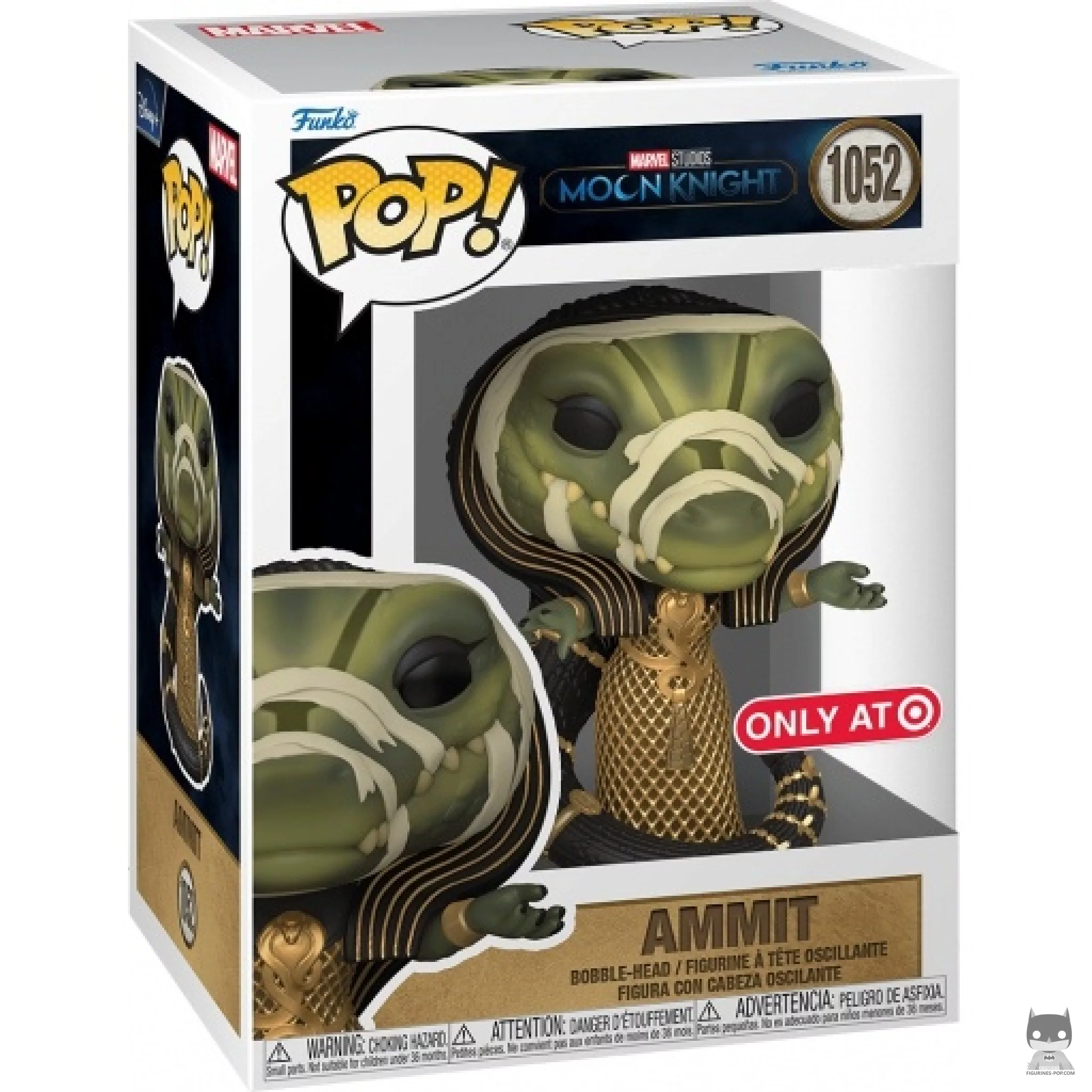 Ammit Funko Pop! figure in its box