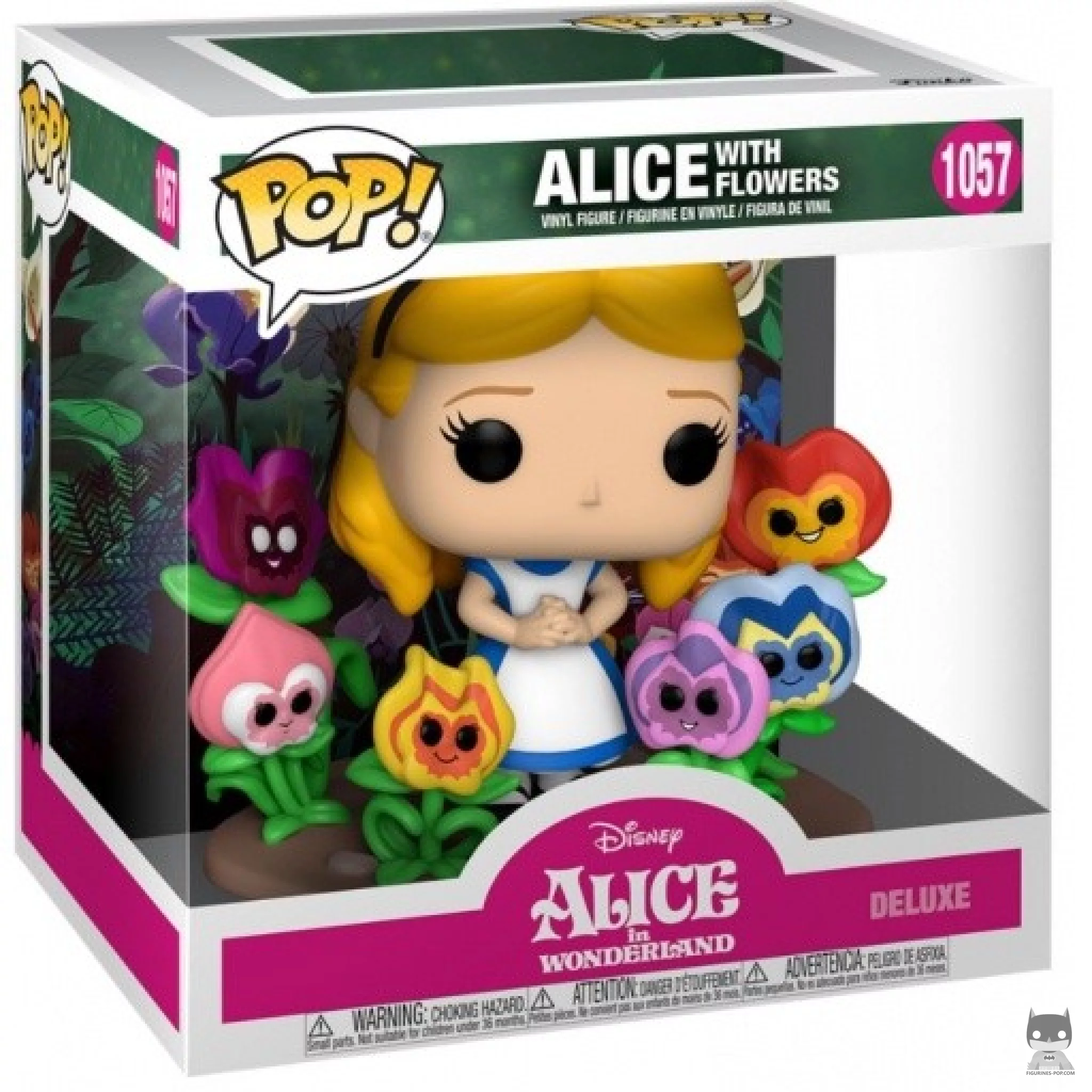 Alice with Flowers Funko Pop! figure in its box