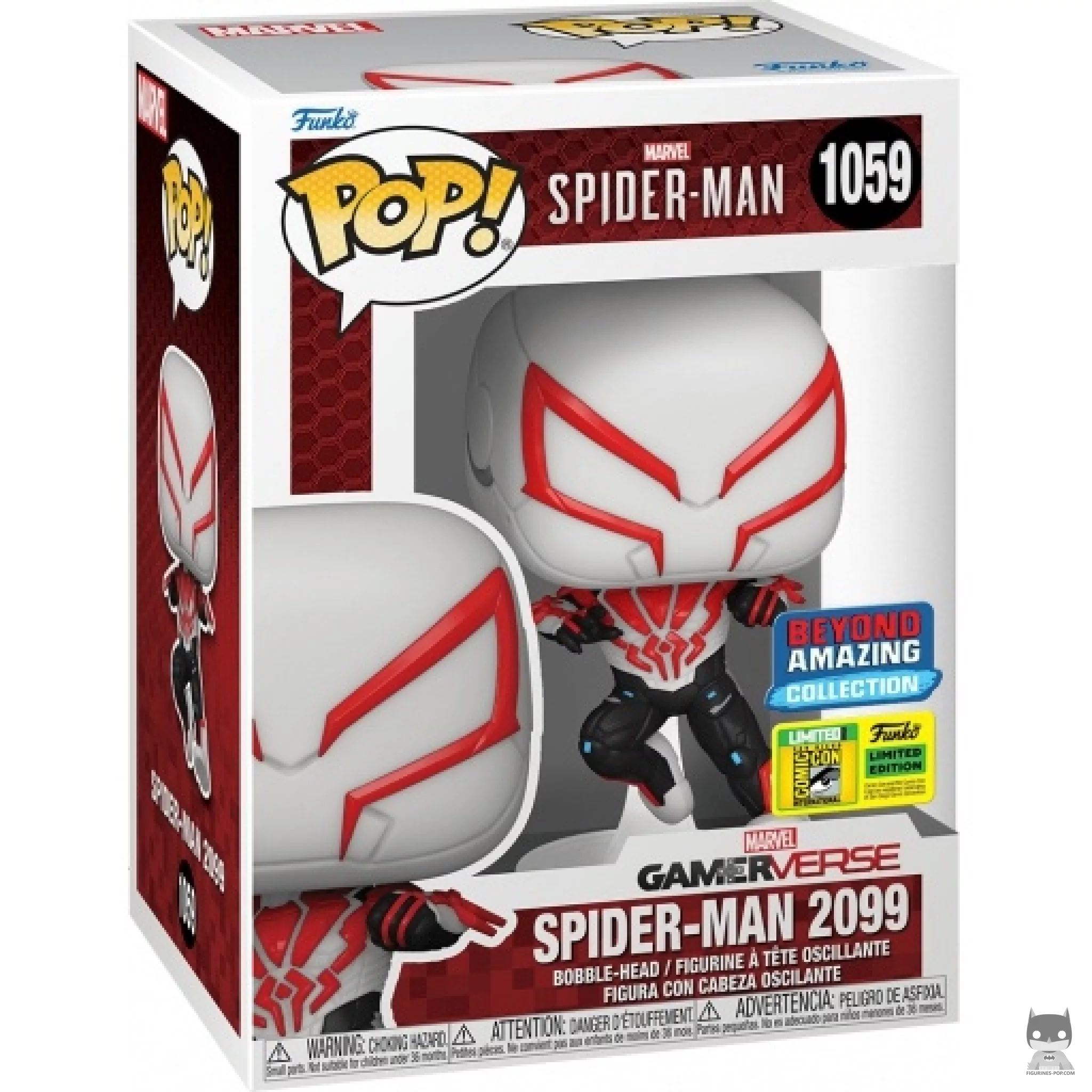 Spider-Man 2099 Funko Pop! figure in its box
