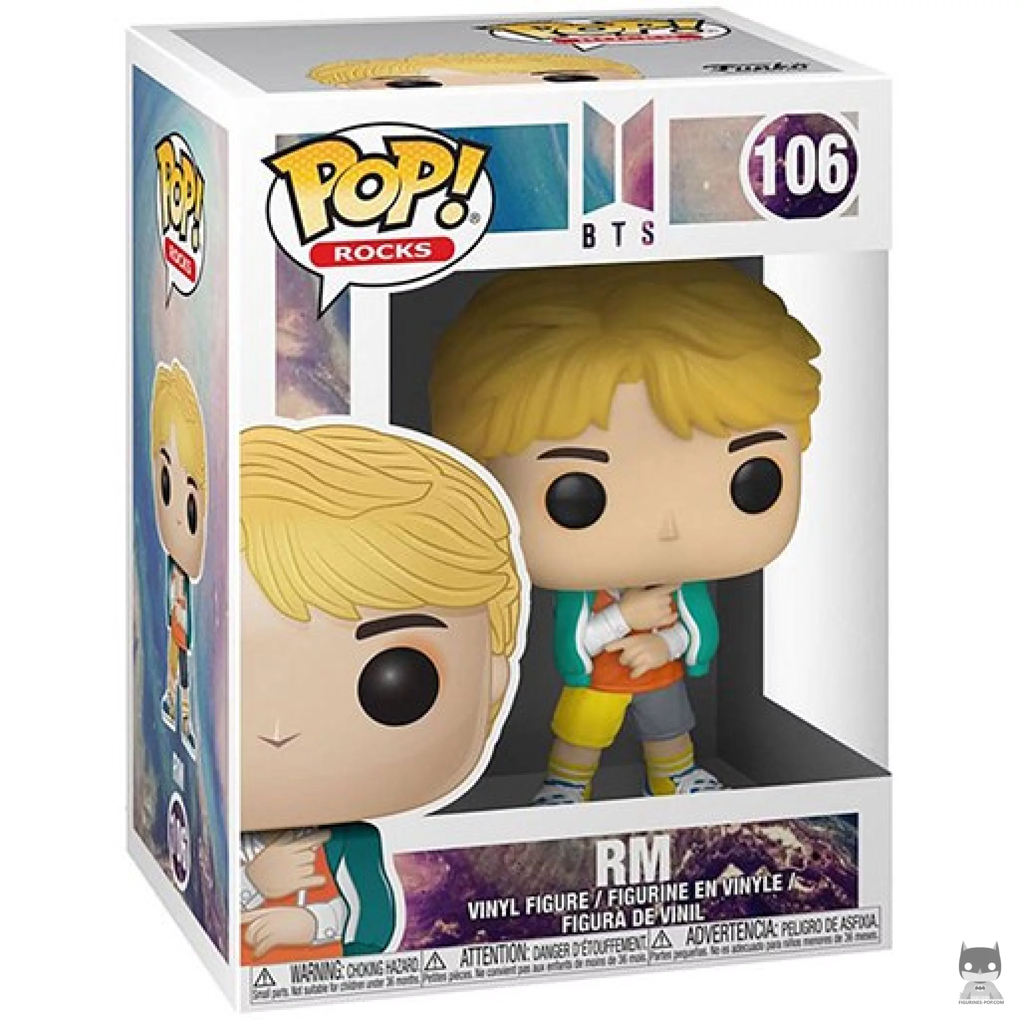 RM Funko Pop! figure in its box