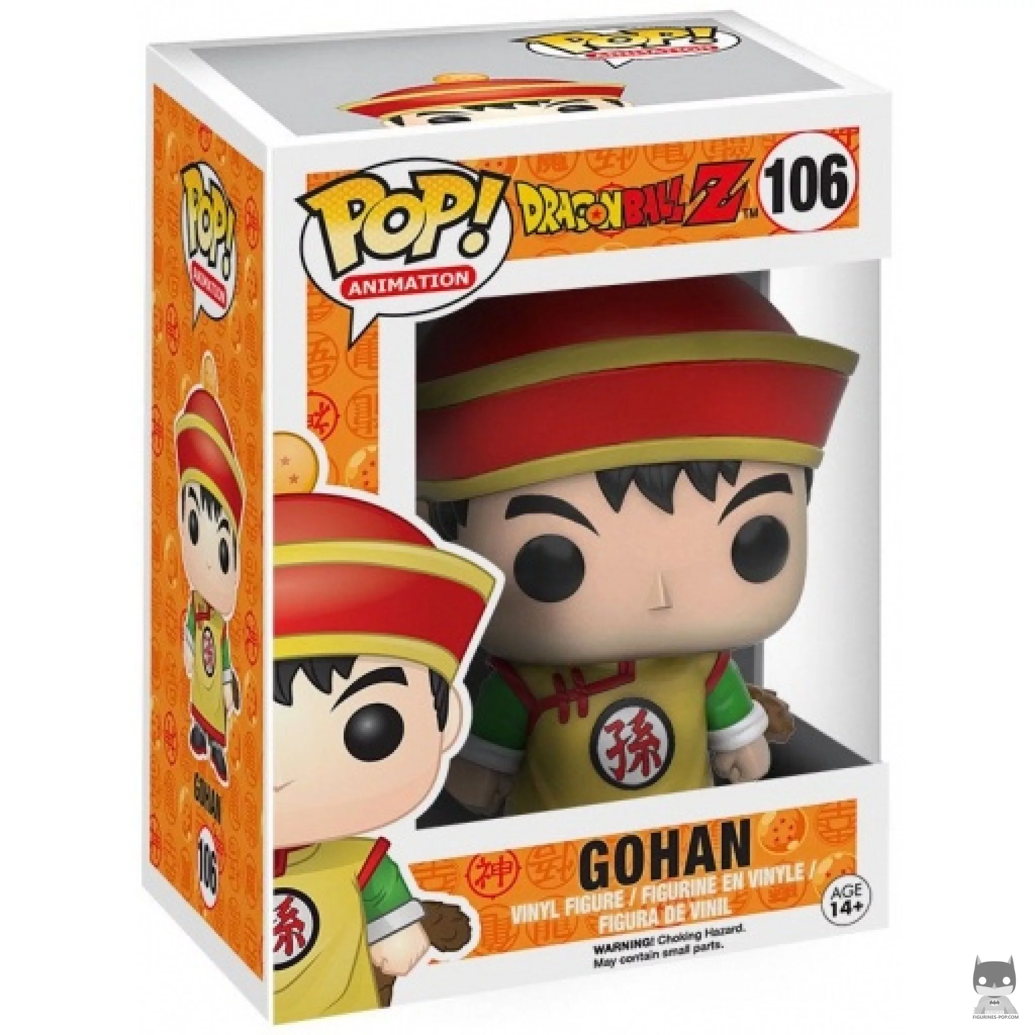 Gohan Funko Pop! figure in its box