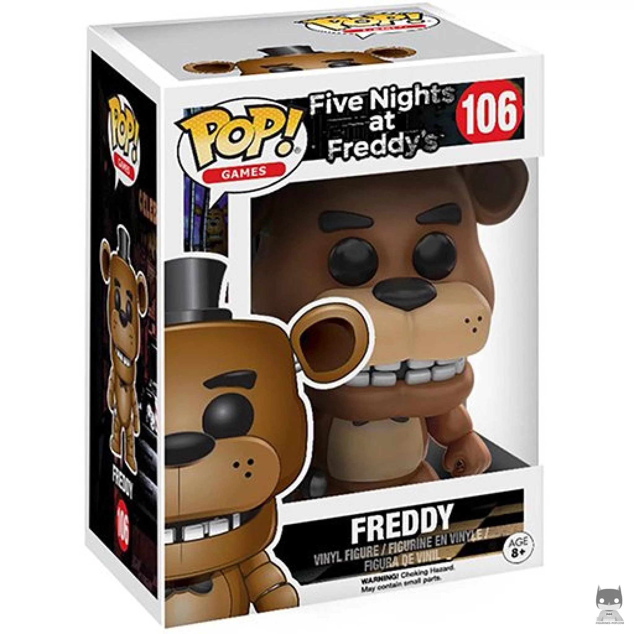 Freddy Fazbear Funko Pop! figure in its box
