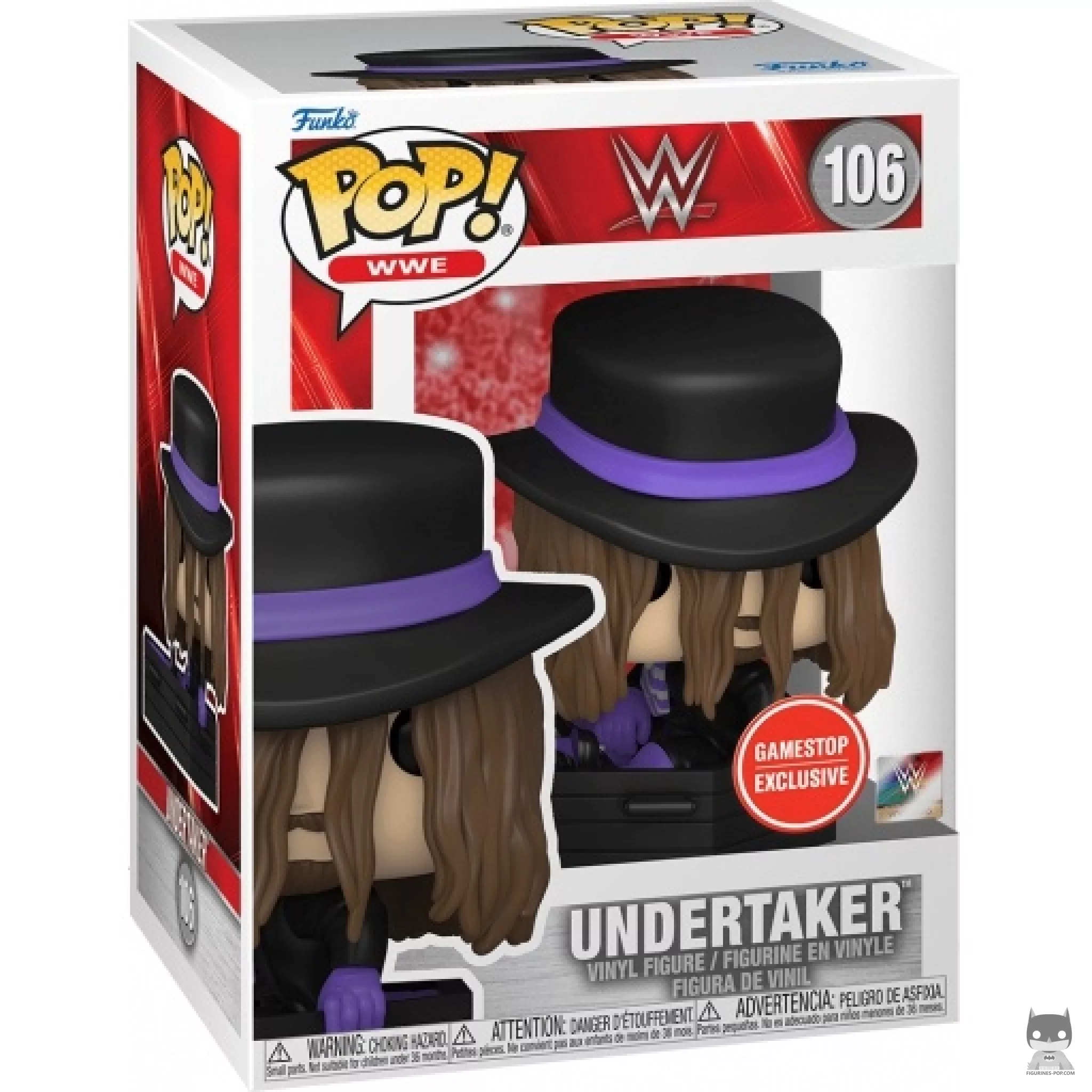 Undertaker Funko Pop! figure in its box