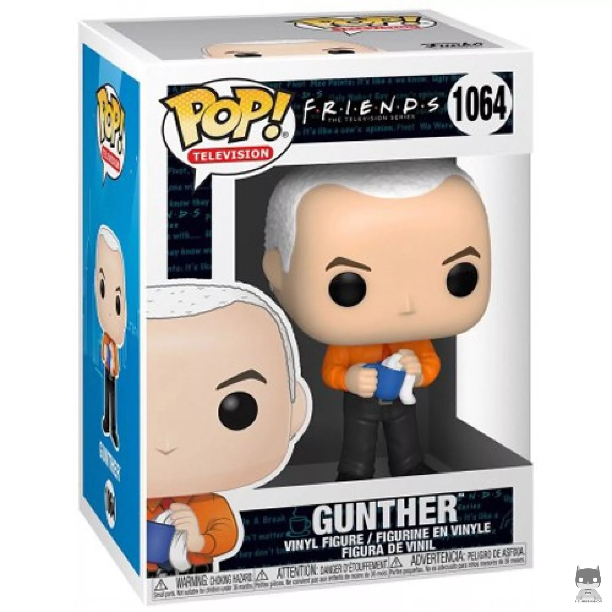 Gunther Funko Pop! figure in its box
