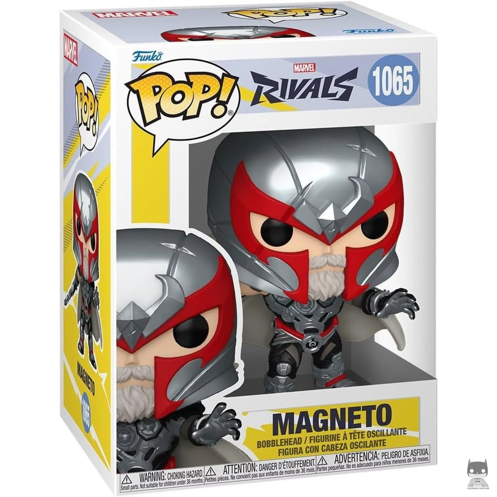 Magneto Funko Pop! figure in its box