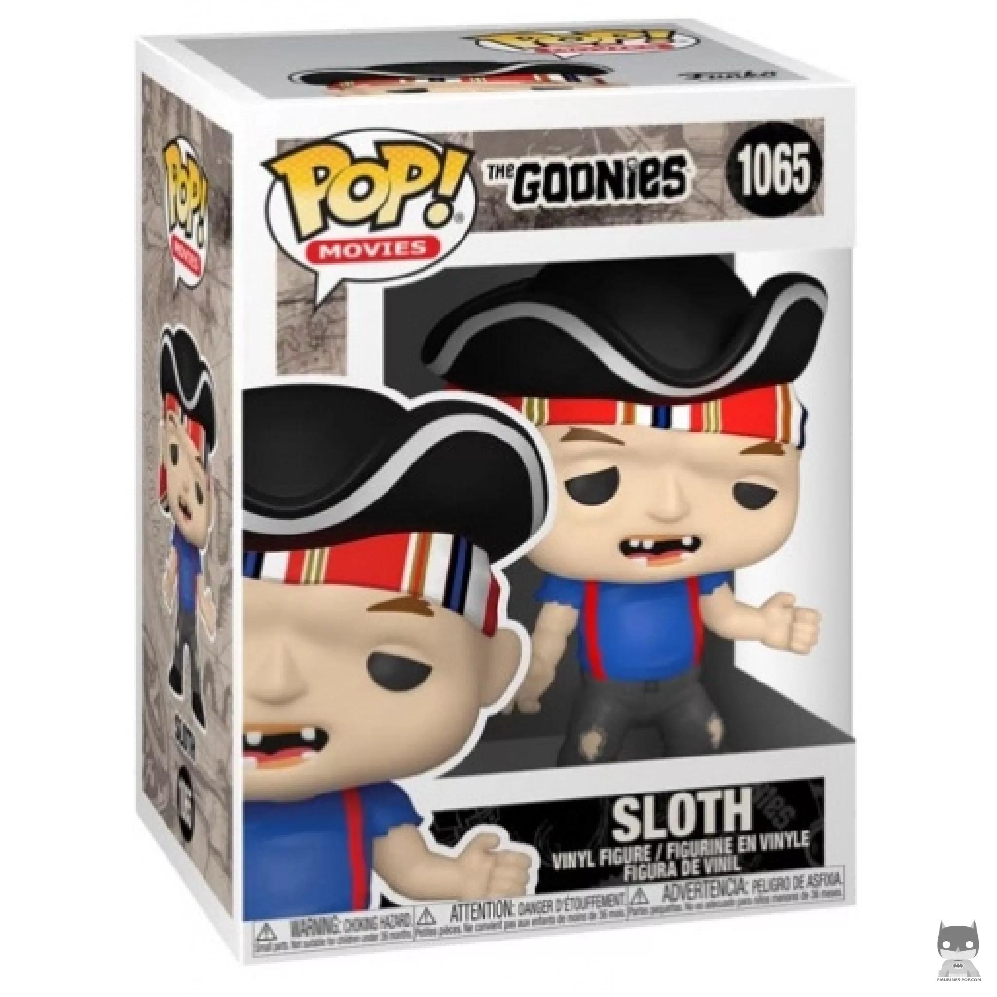 Sloth Funko Pop! figure in its box