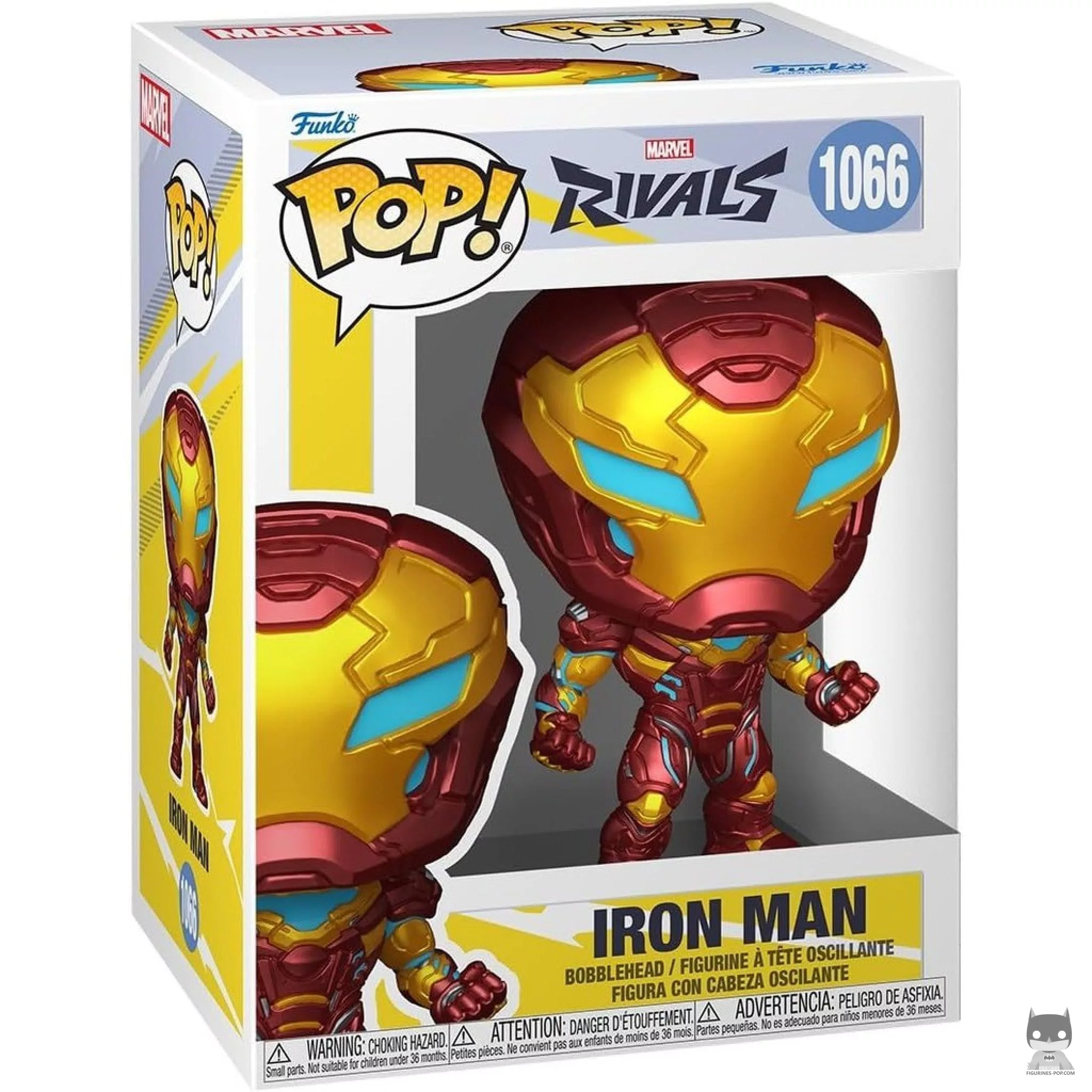 Iron Man Funko Pop! figure in its box