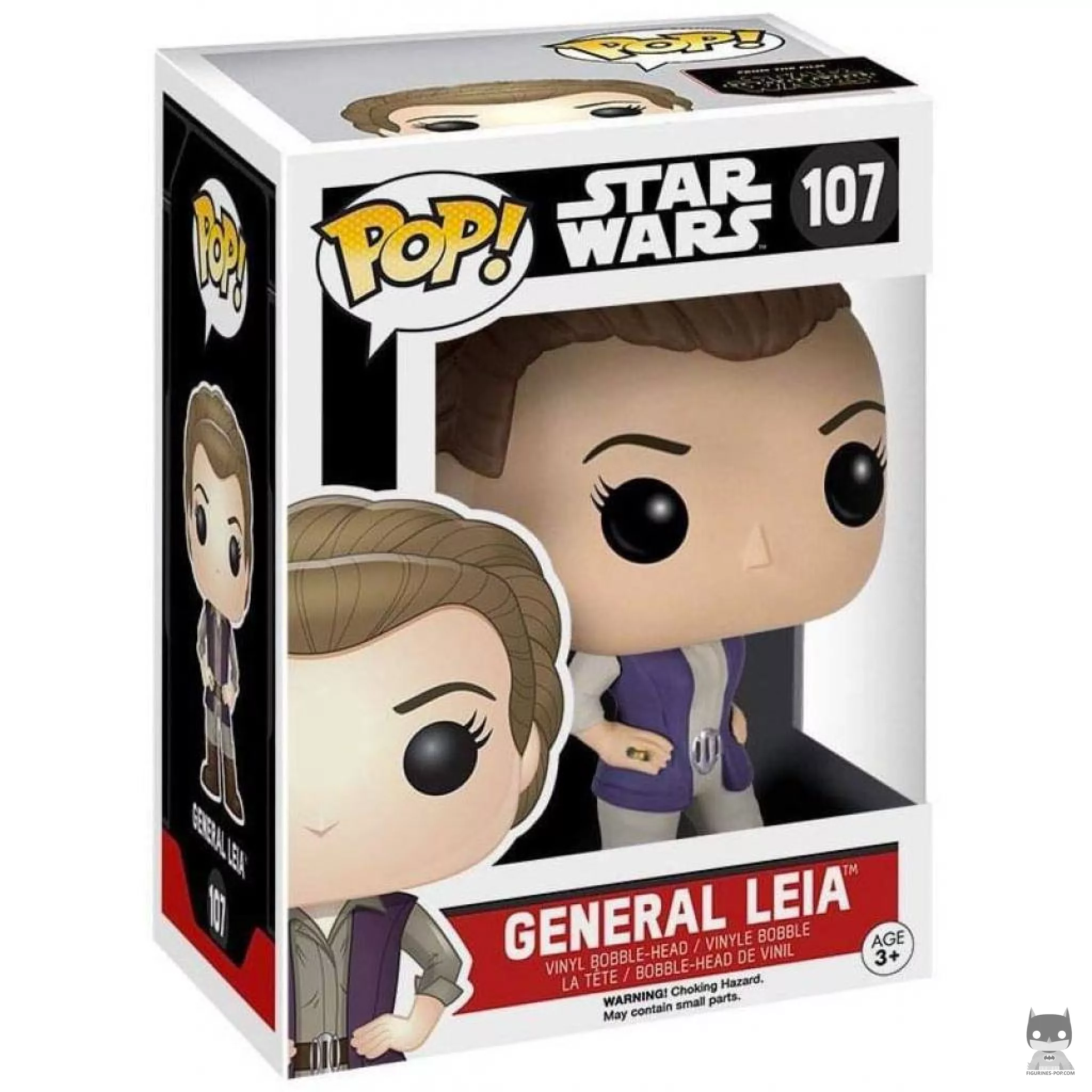 General Leia Funko Pop! figure in its box