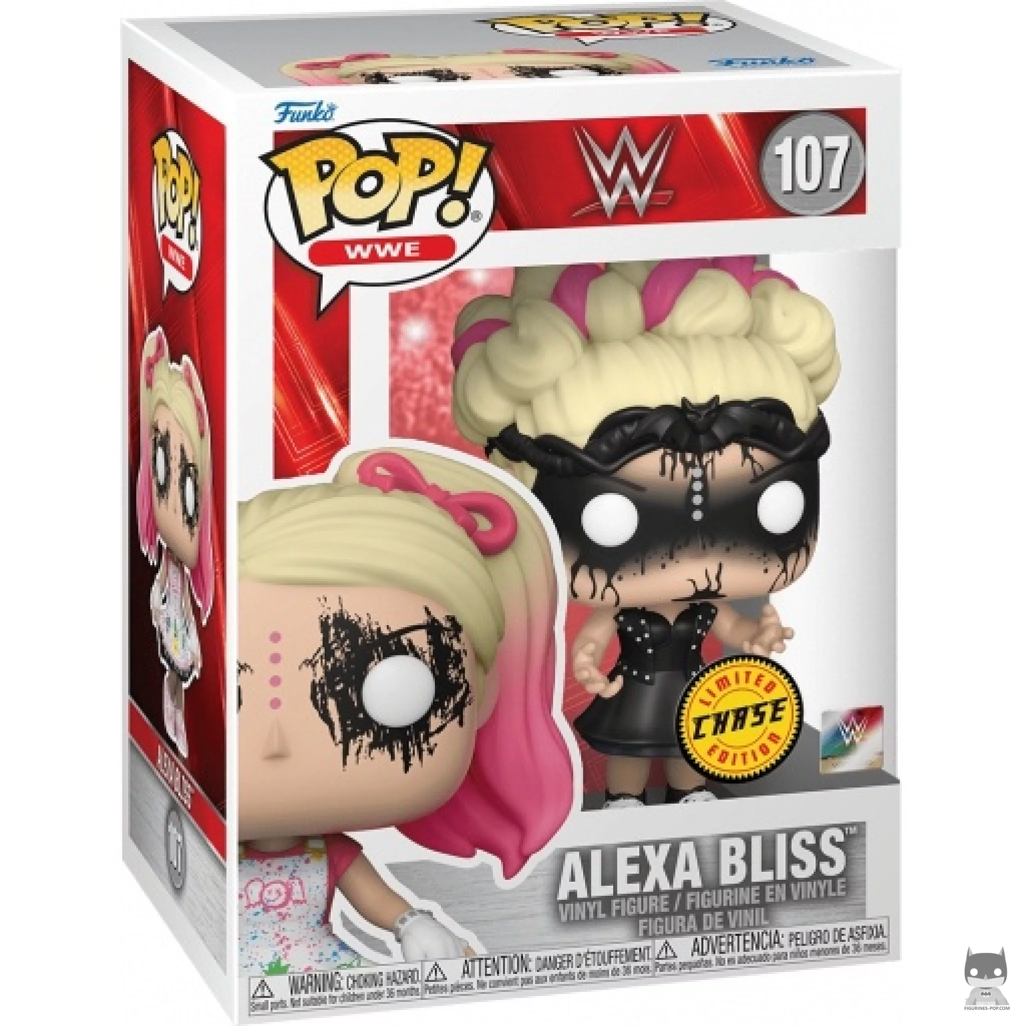 Alexa Bliss (Chase) Funko Pop! figure in its box