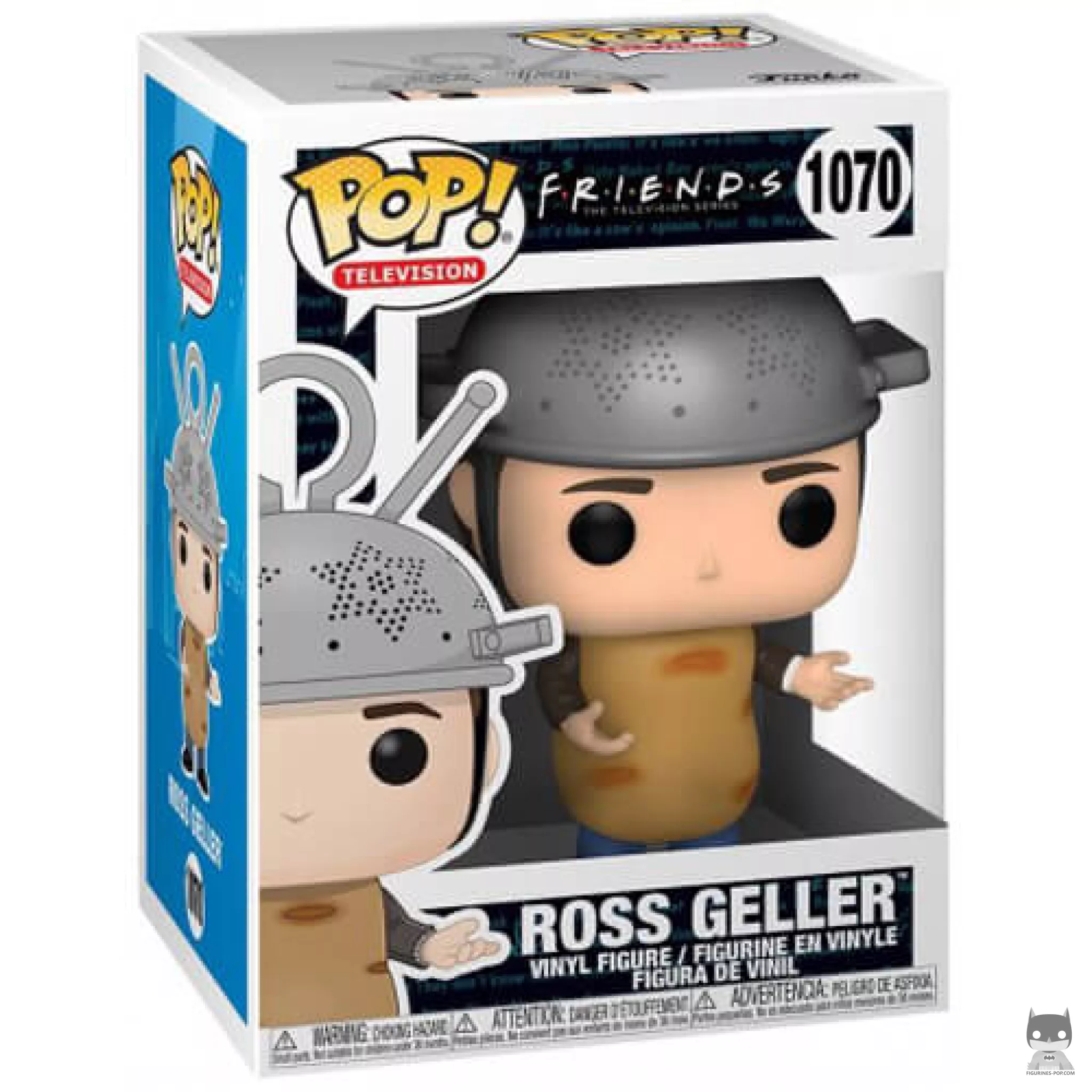 Ross Geller Funko Pop! figure in its box