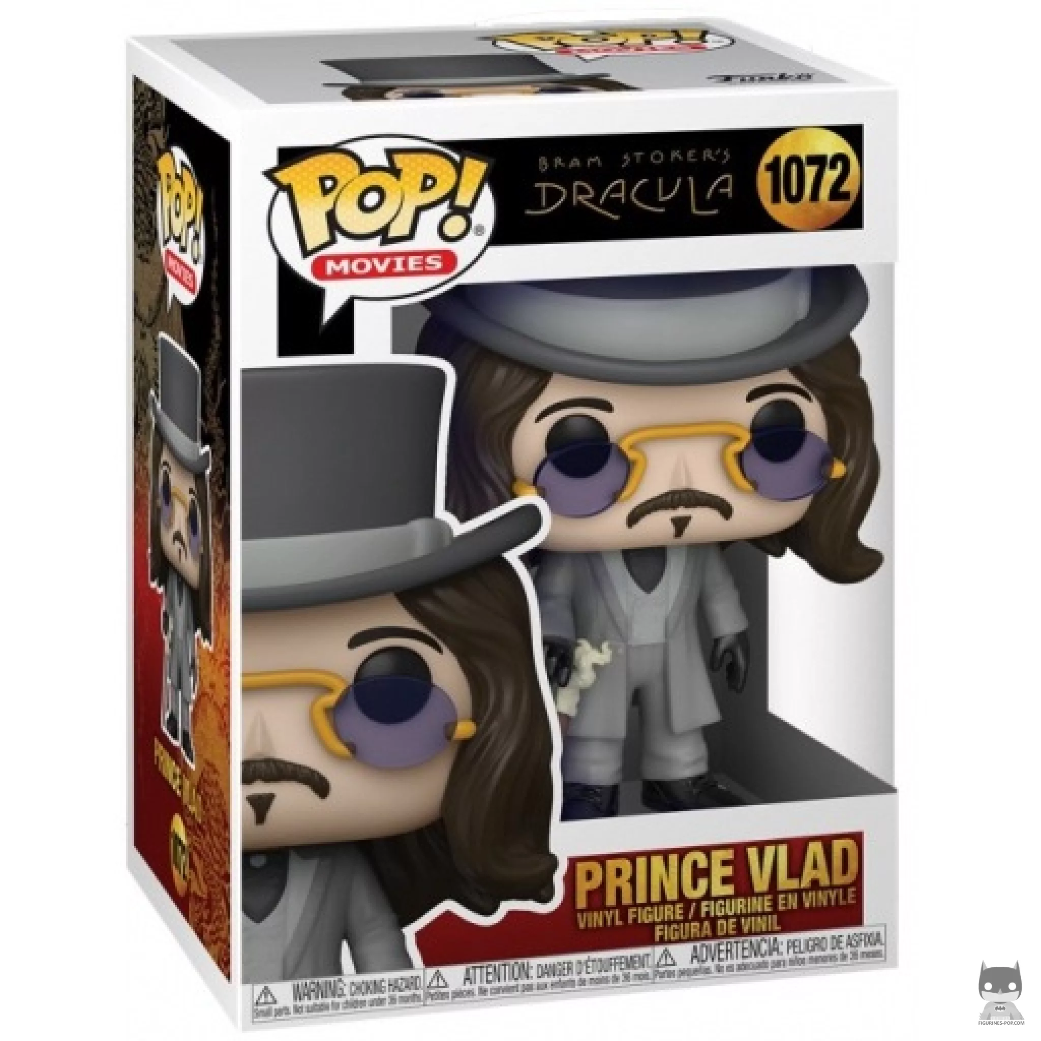 Prince Vlad Funko Pop! figure in its box