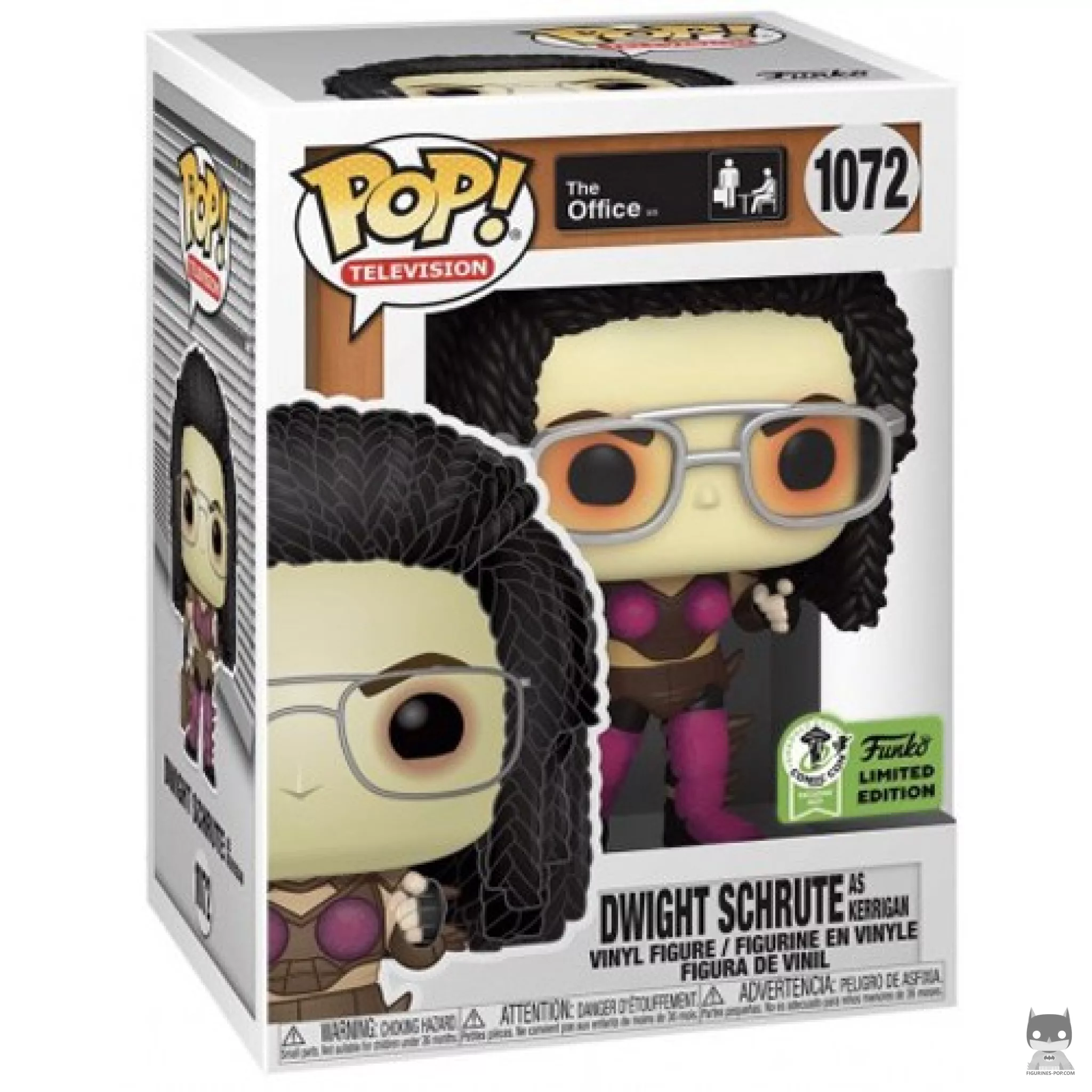 Dwight Schrute as Kerrigan Funko Pop! figure in its box
