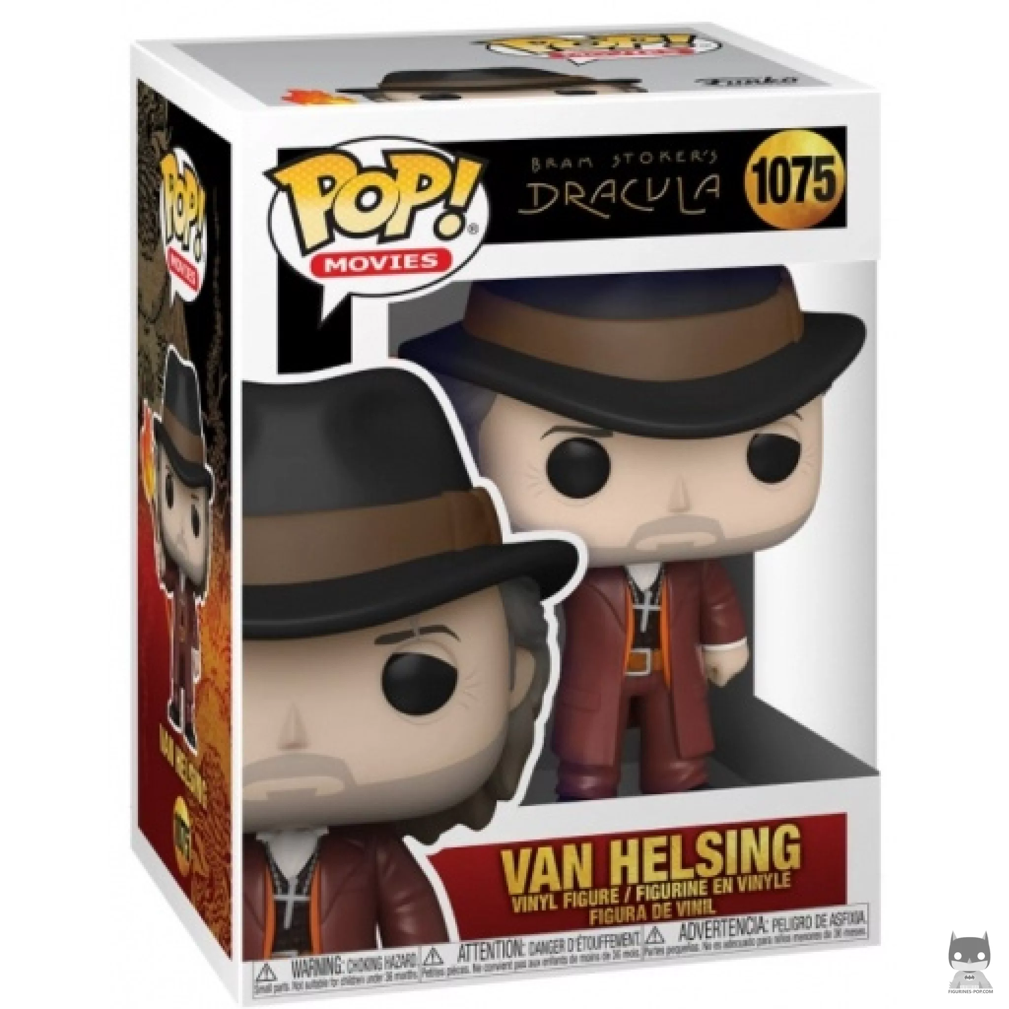 Van Helsing Funko Pop! figure in its box