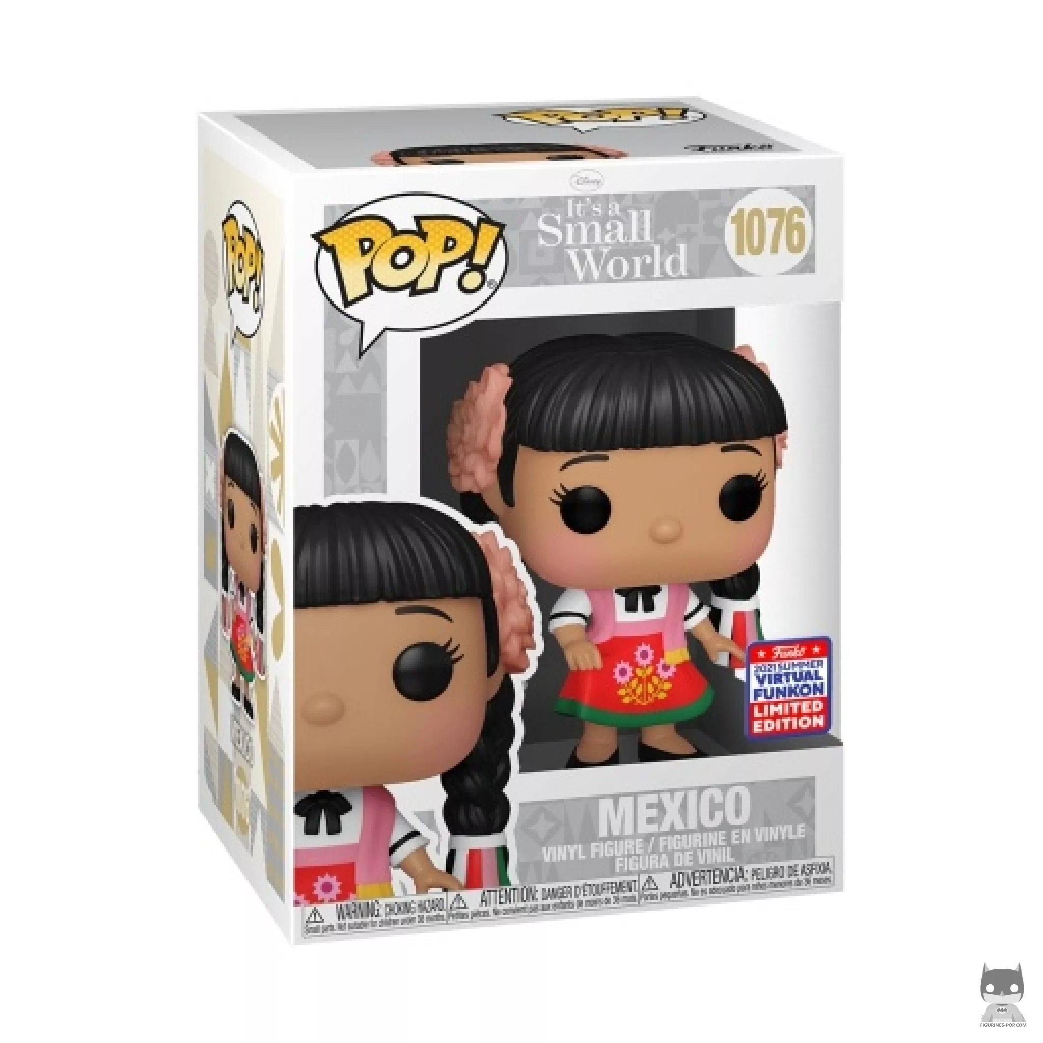 Mexico Funko Pop! figure in its box