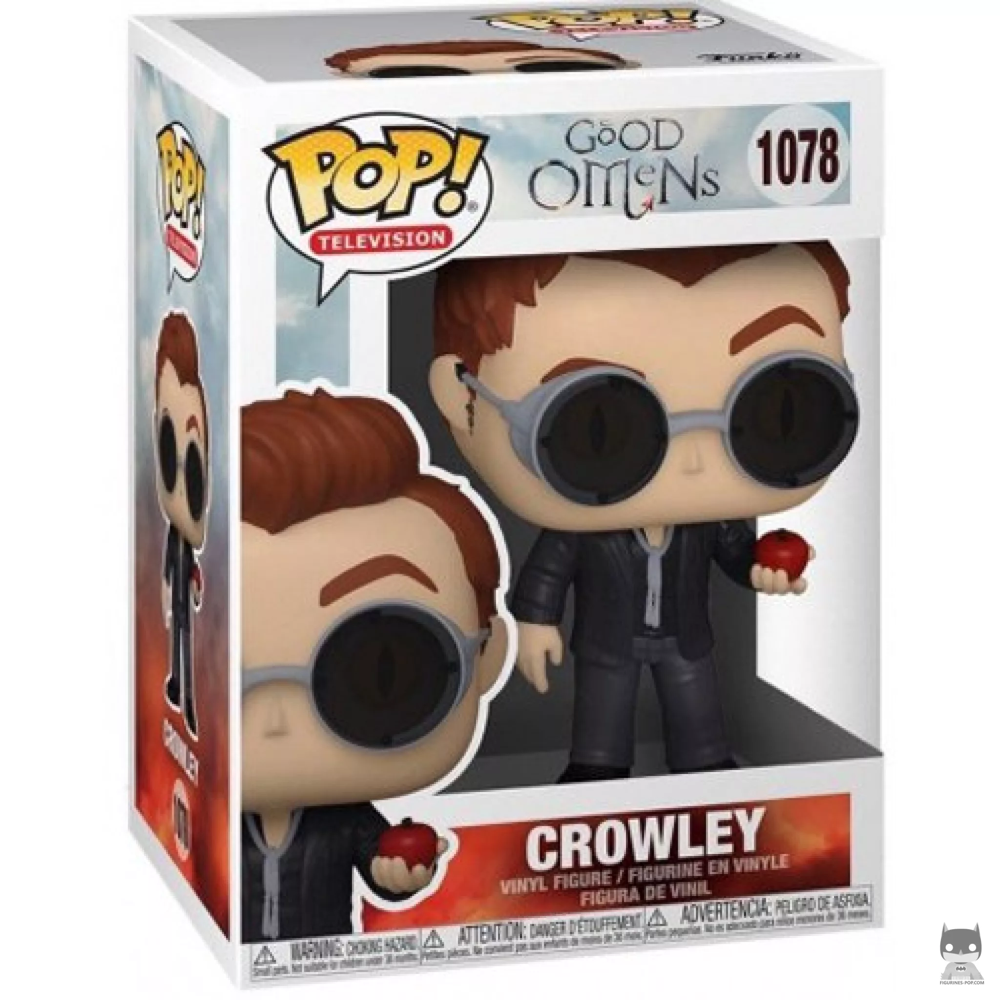 Crowley Funko Pop! figure in its box