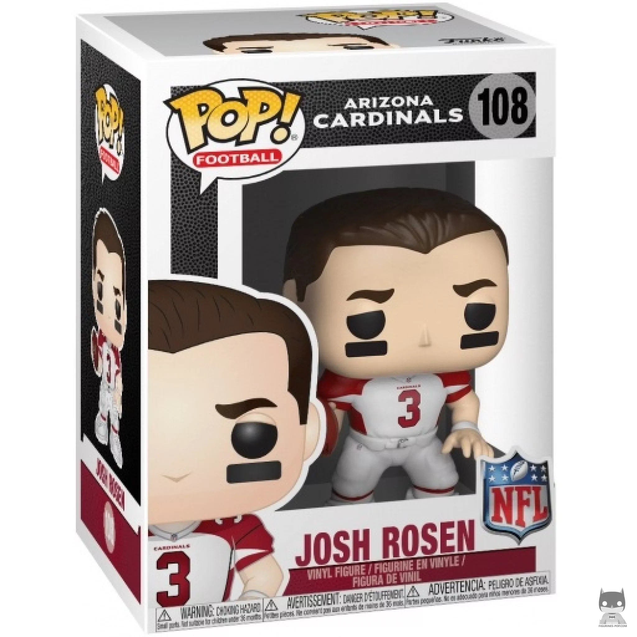 Josh Rosen Funko Pop! figure in its box