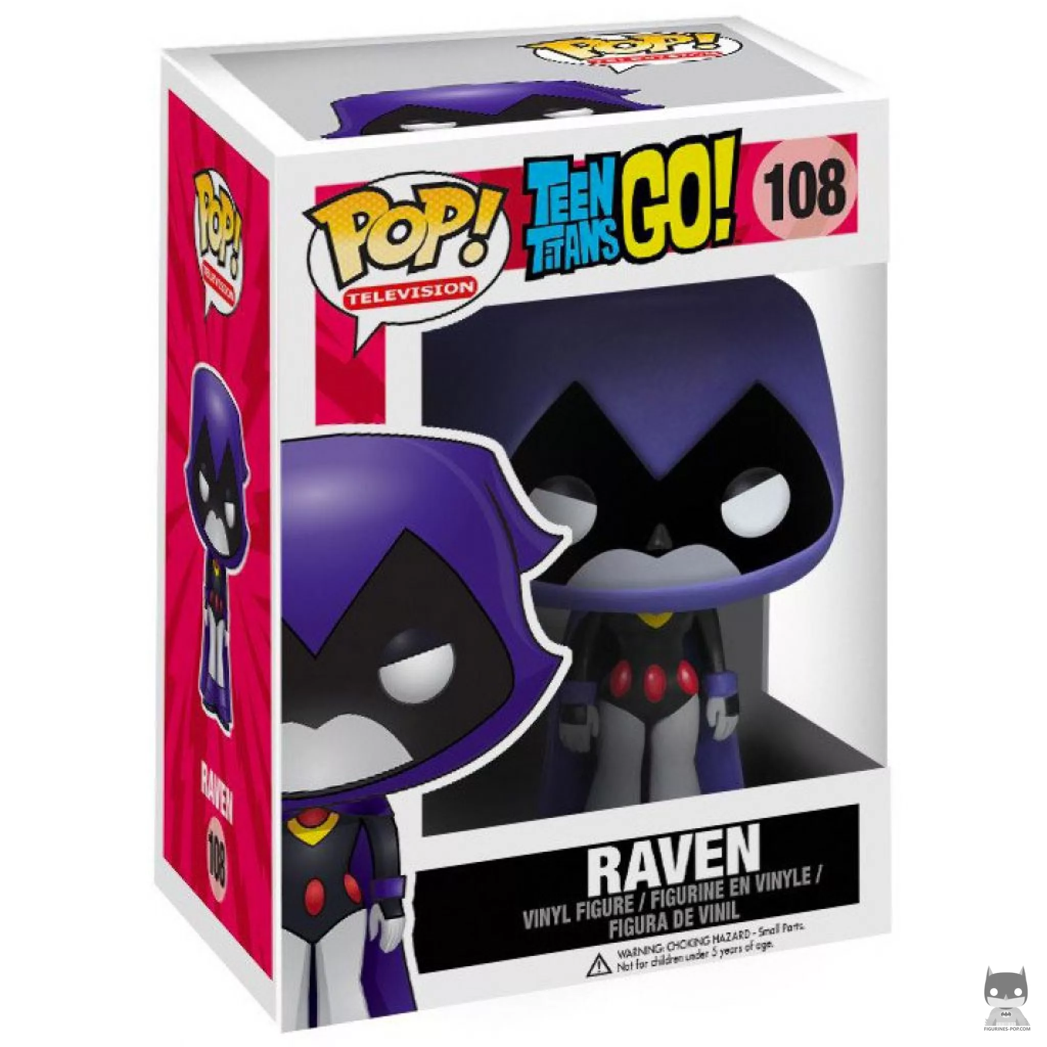 Raven Funko Pop! figure in its box