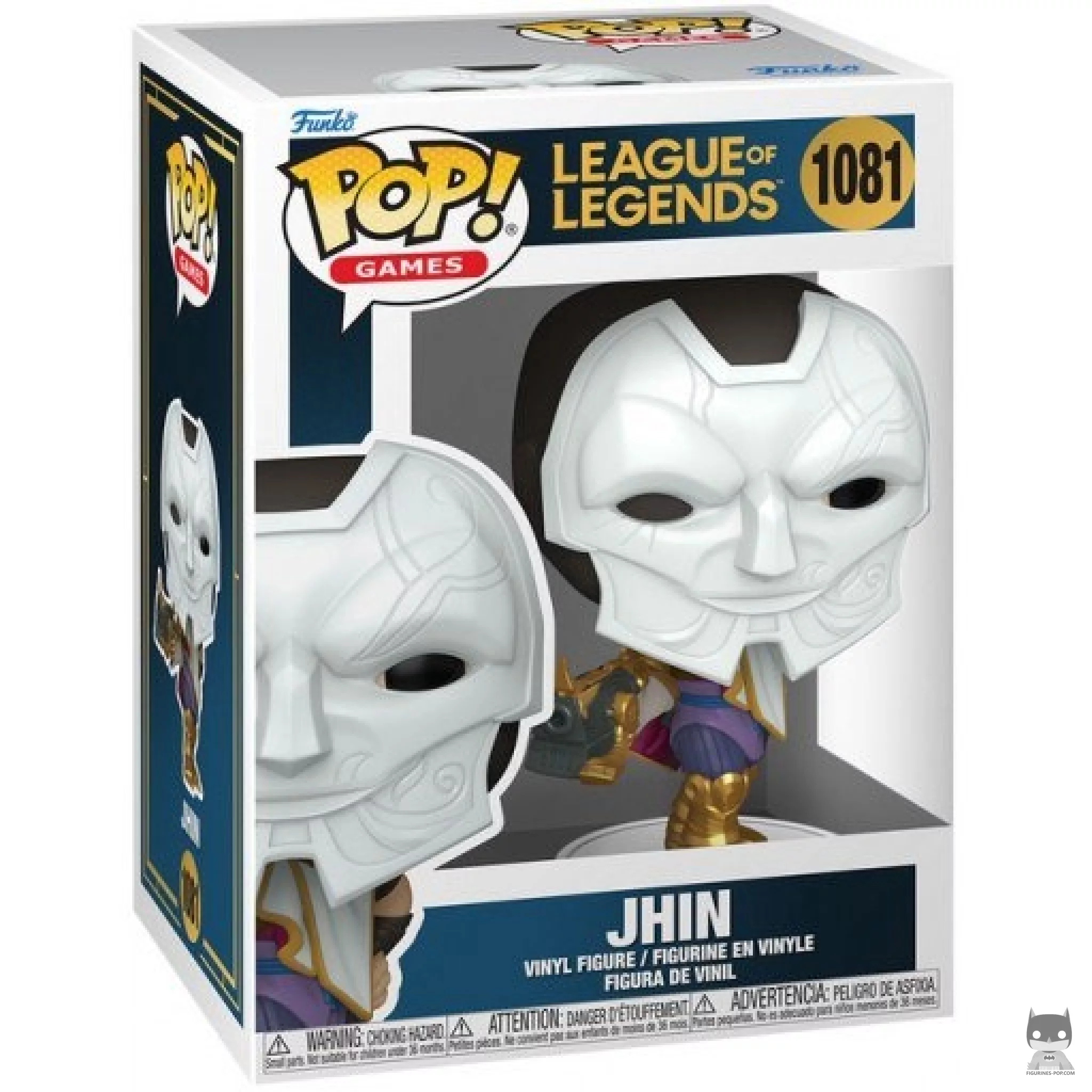 Jhin Funko Pop! figure in its box