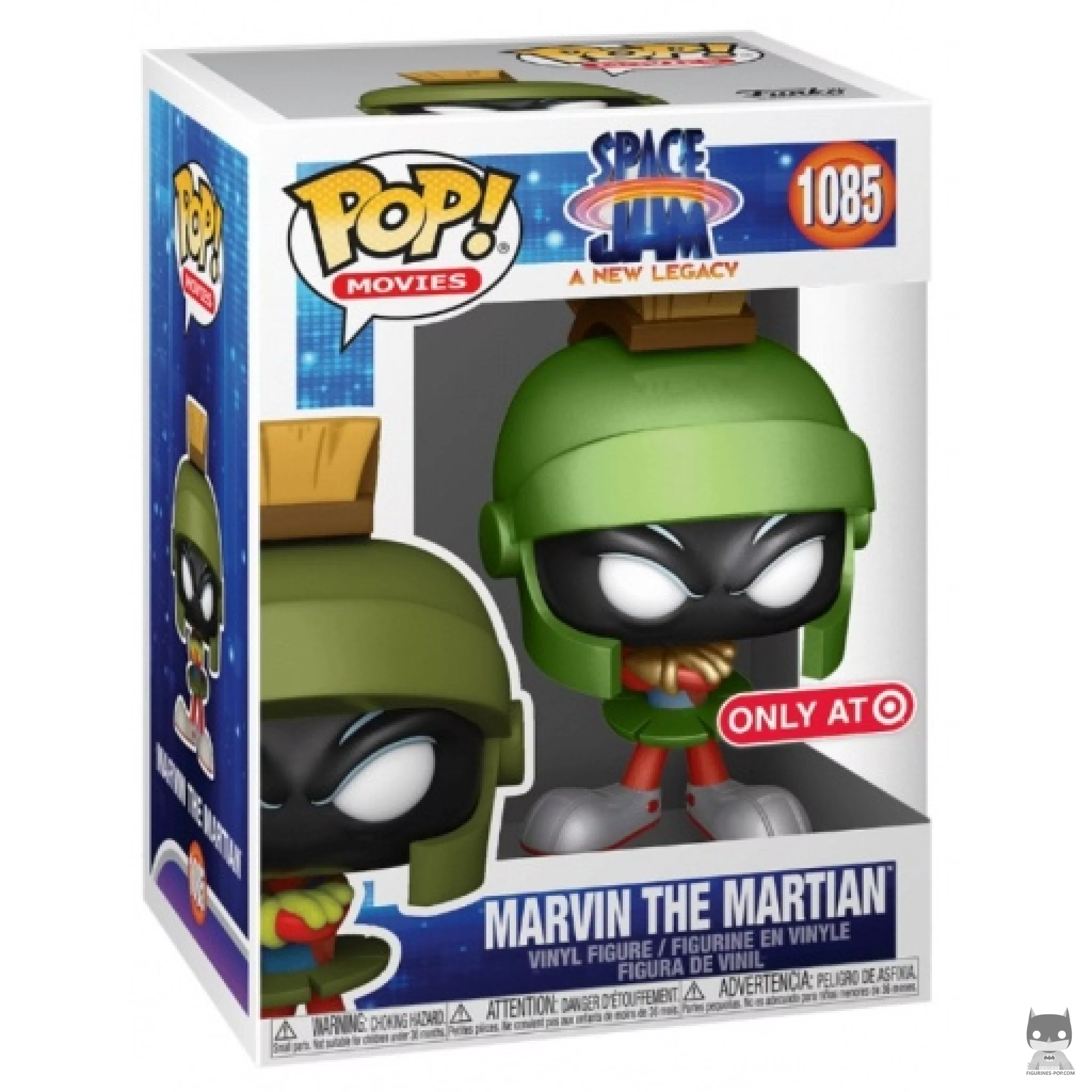 Marvin the Martian (Metallic) Funko Pop! figure in its box