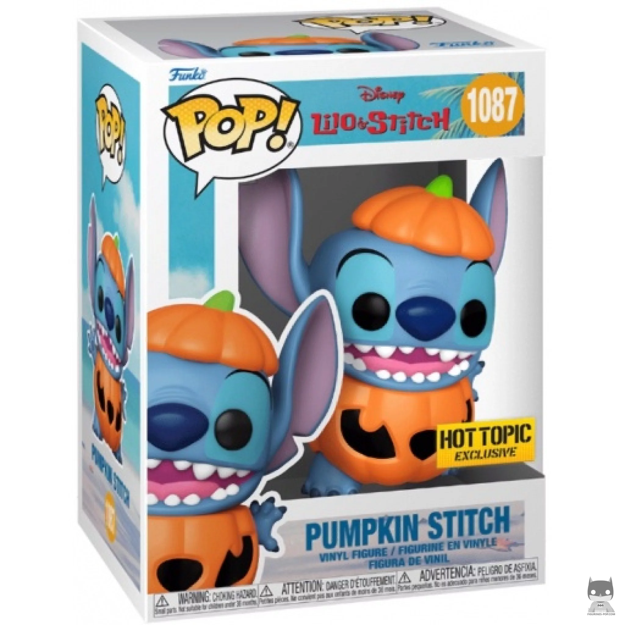 Pumpkin Stitch Funko Pop! figure in its box
