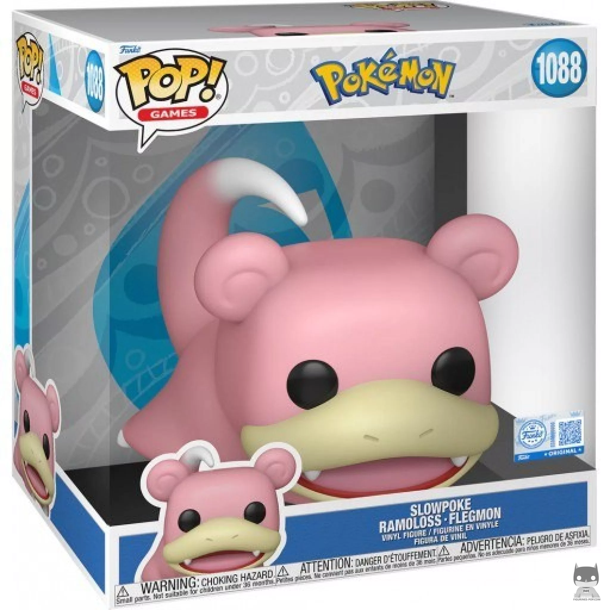Slowpoke (SuperSized) Funko Pop! figure in its box
