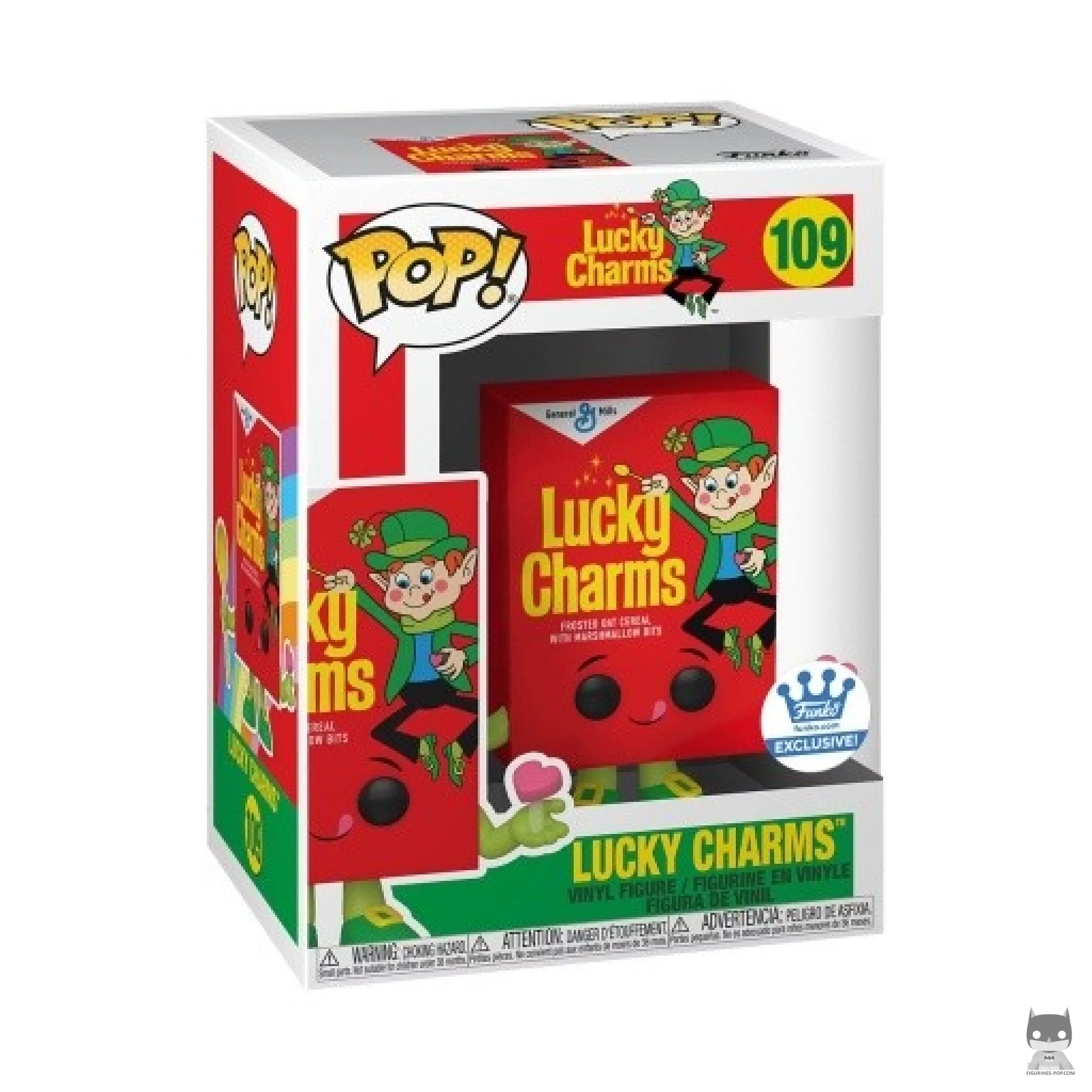 Lucky Charms Funko Pop! figure in its box