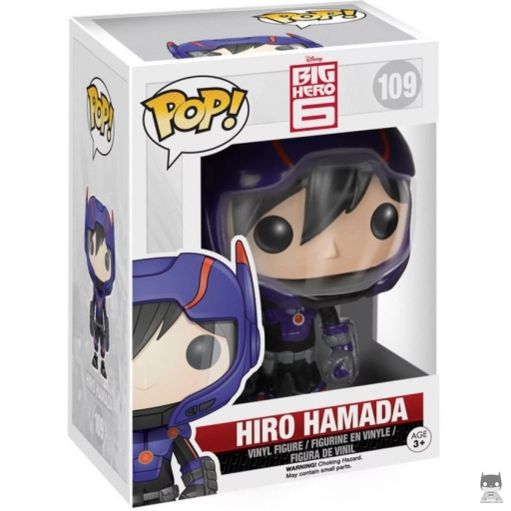 Hiro Hamada Funko Pop! figure in its box