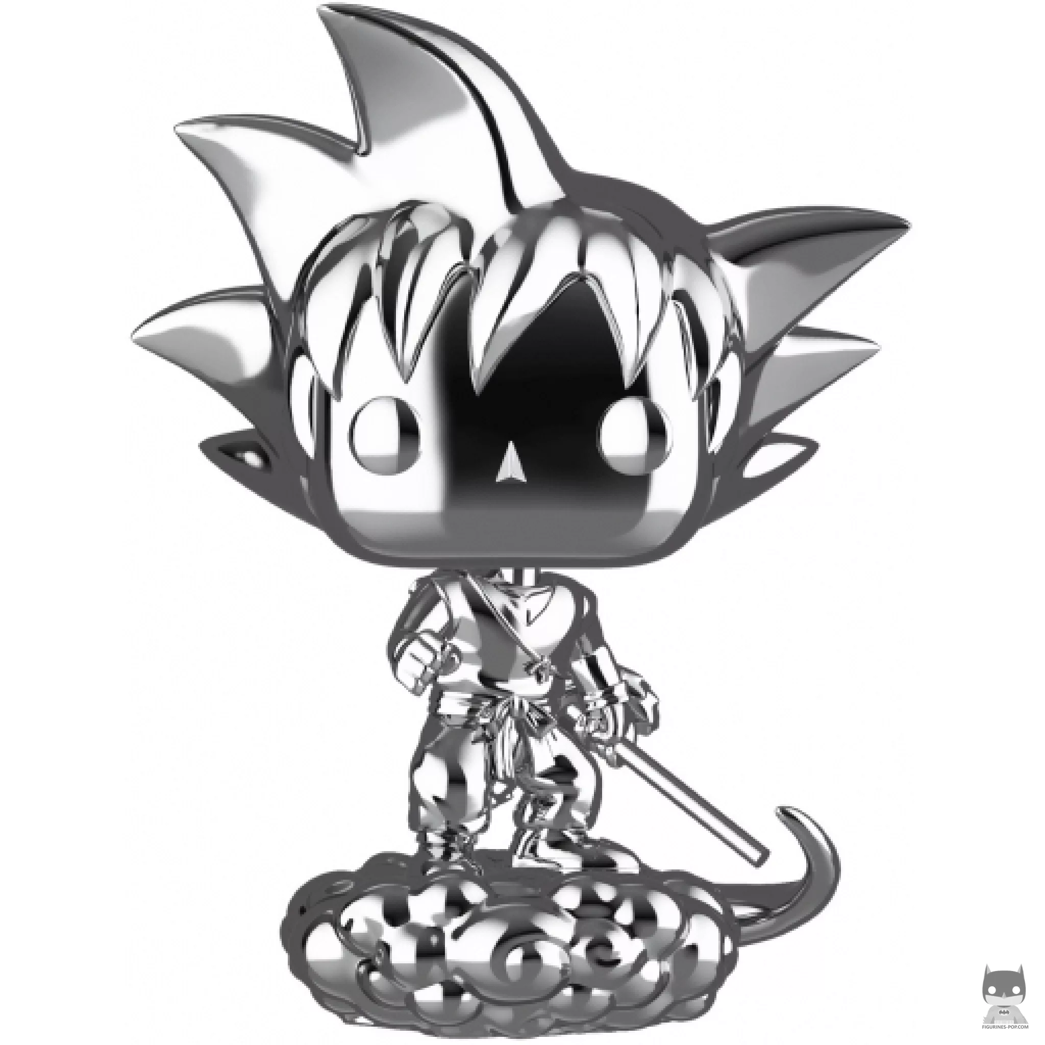 Goku with Flying Nimbus (Chrome Silver) Funko Pop! figure (Dragon Ball (DB))