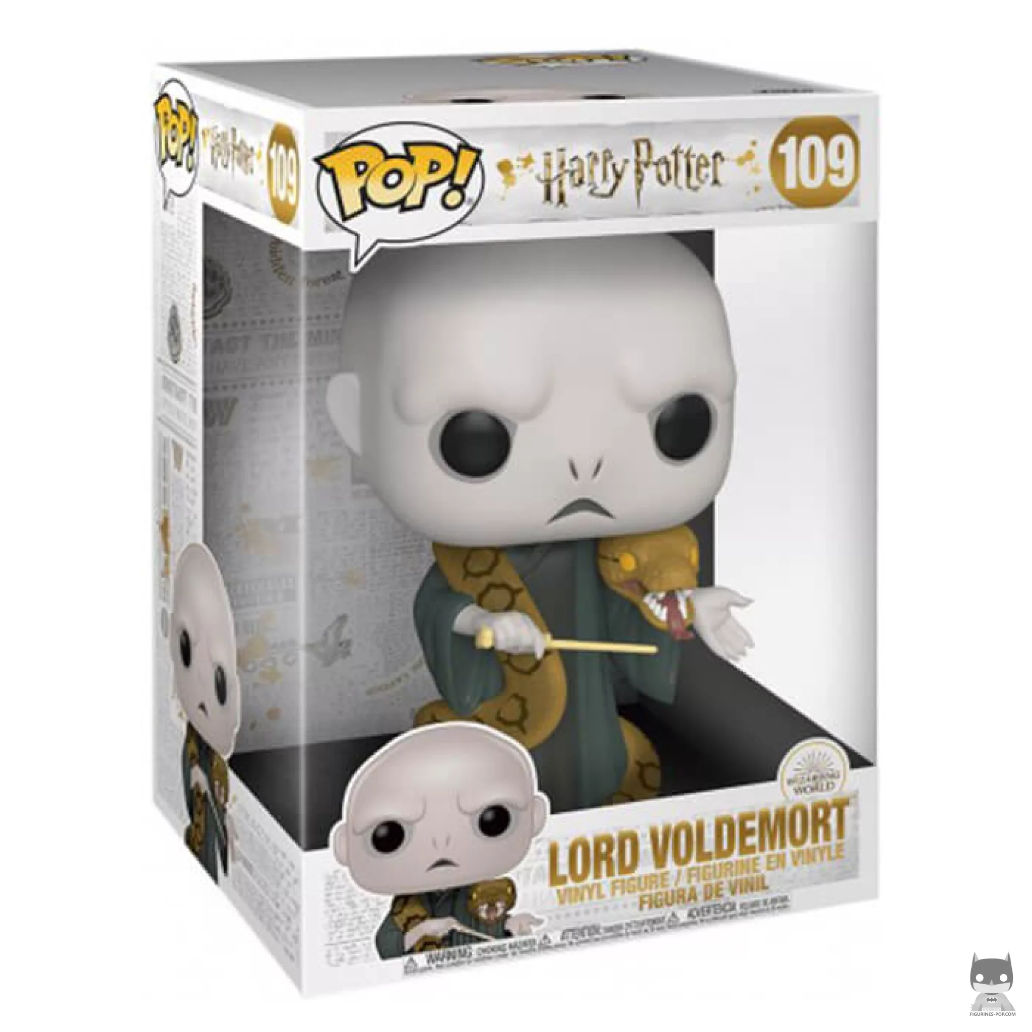 Lord Voldemort (Supersized 10'') Funko Pop! figure in its box