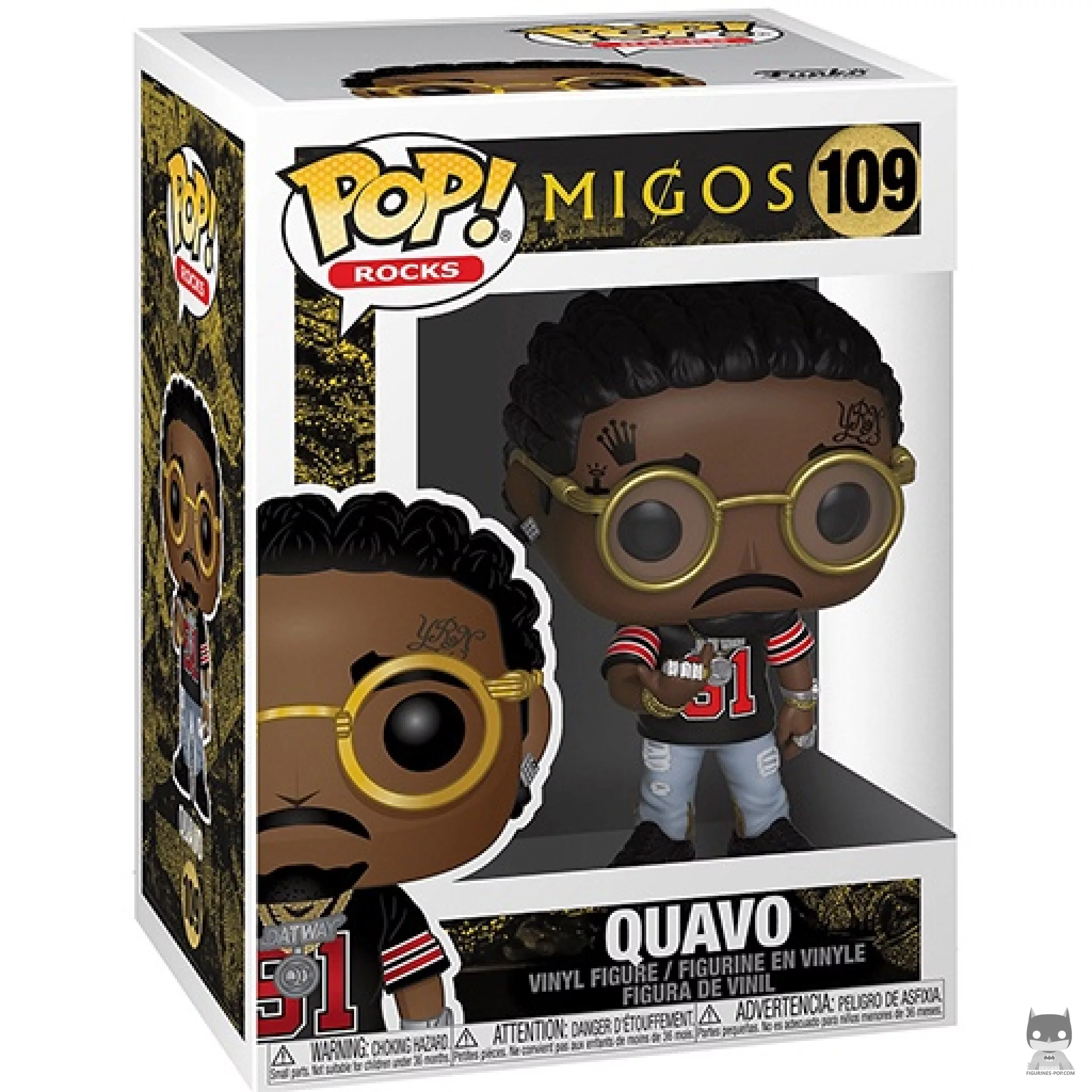 Quavo Funko Pop! figure in its box