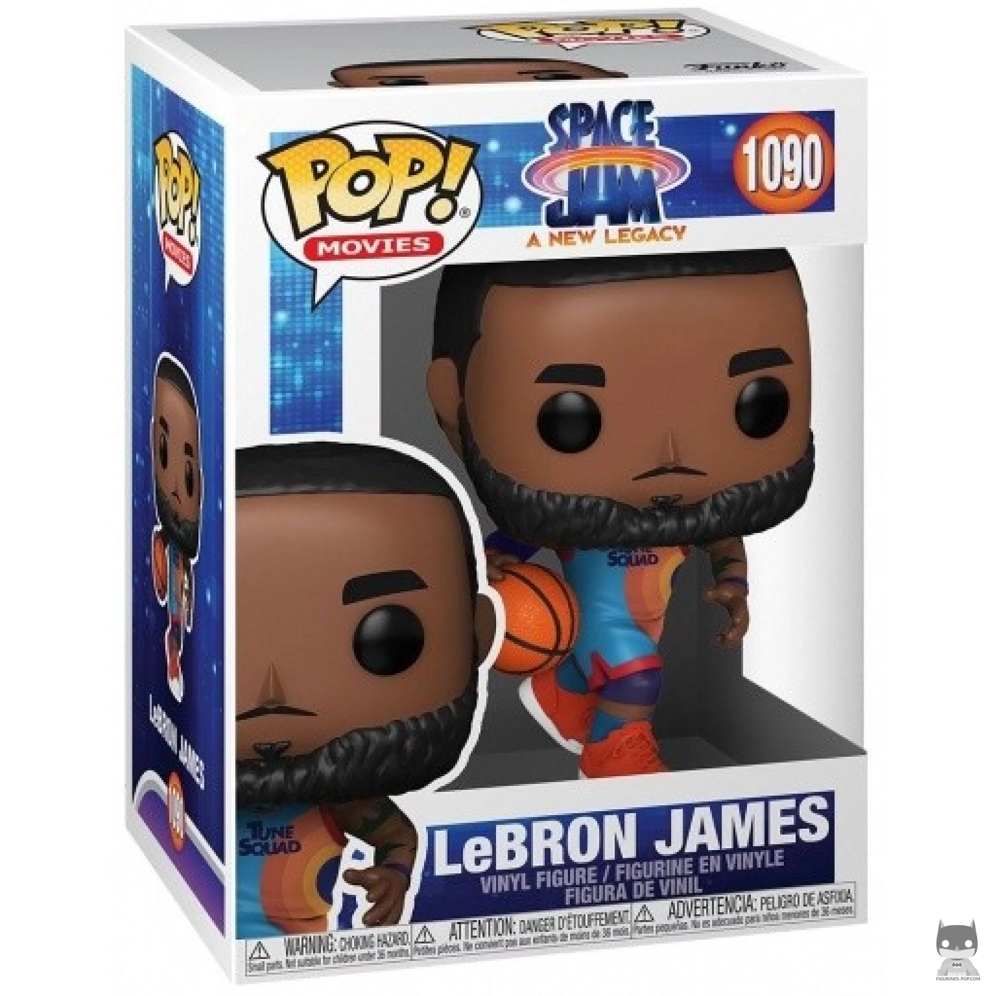 LeBron James Funko Pop! figure in its box