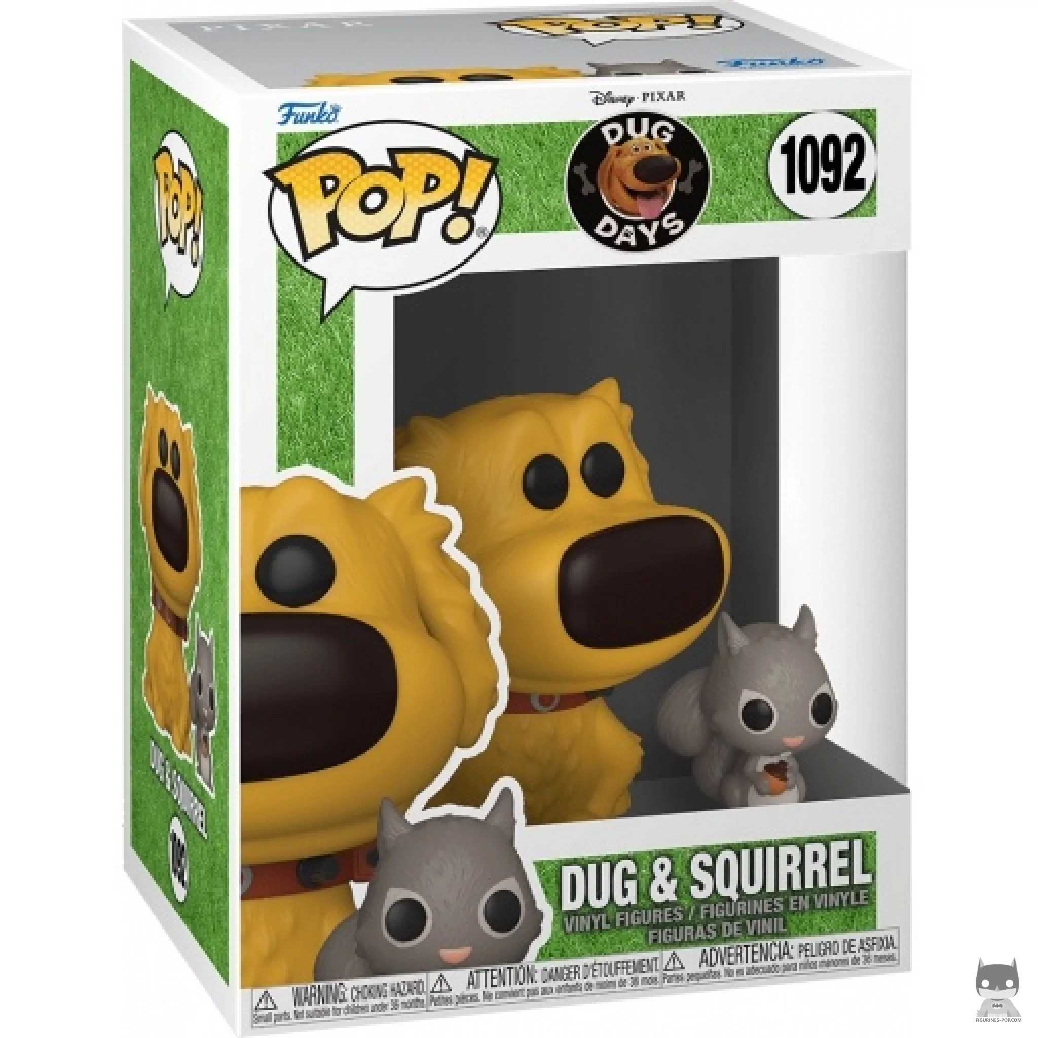 Dug & Squirrel Funko Pop! figure in its box