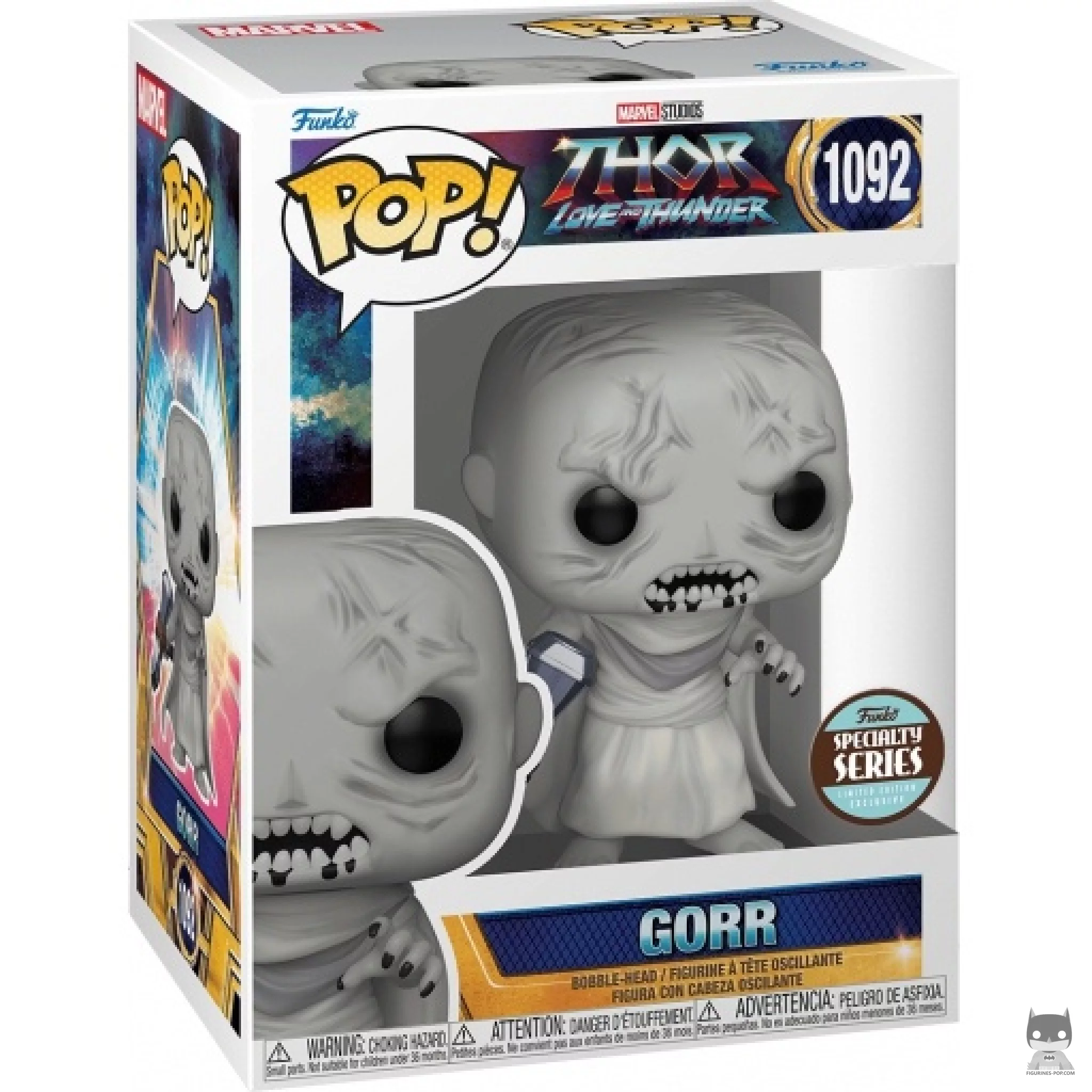 Gorr Funko Pop! figure in its box
