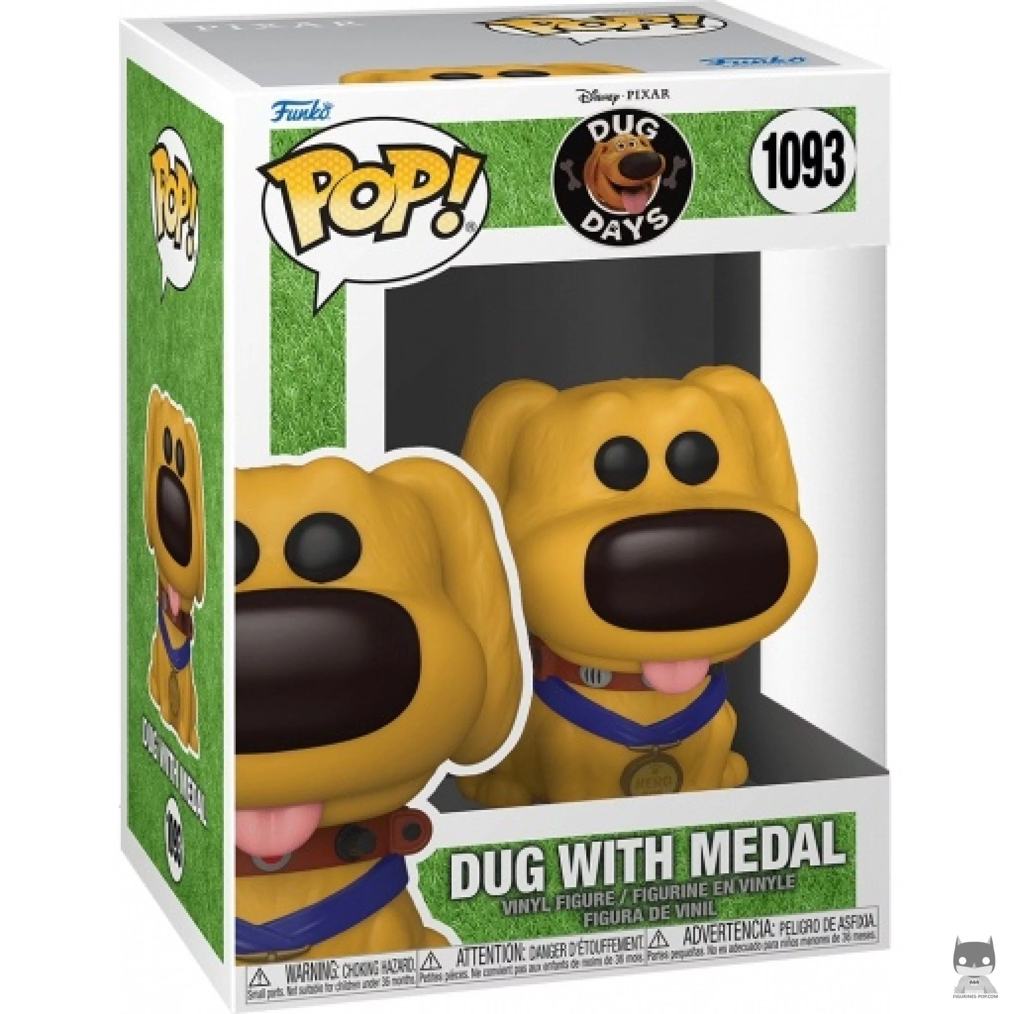 Dug with Medal Funko Pop! figure in its box