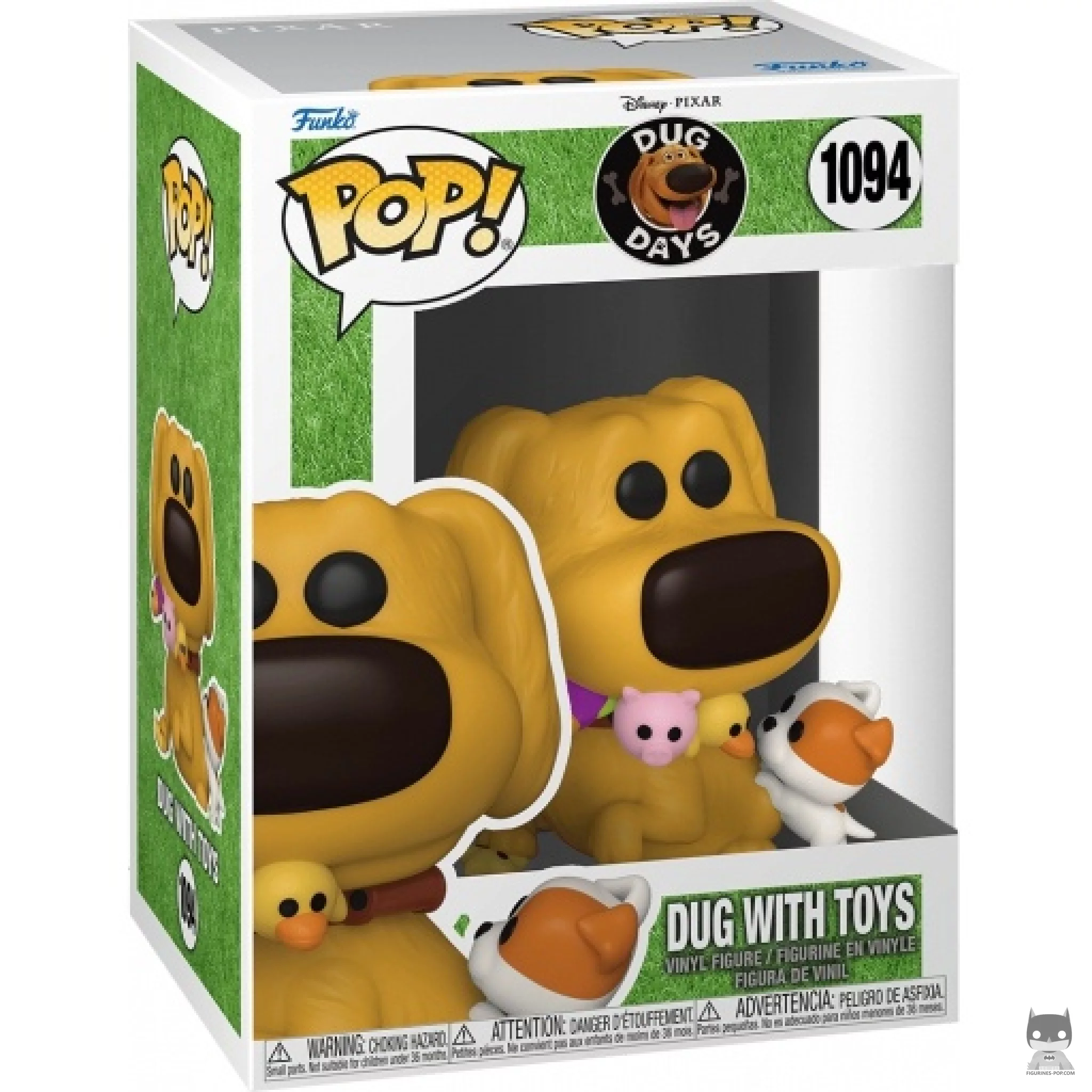 Dug with Toys Funko Pop! figure in its box