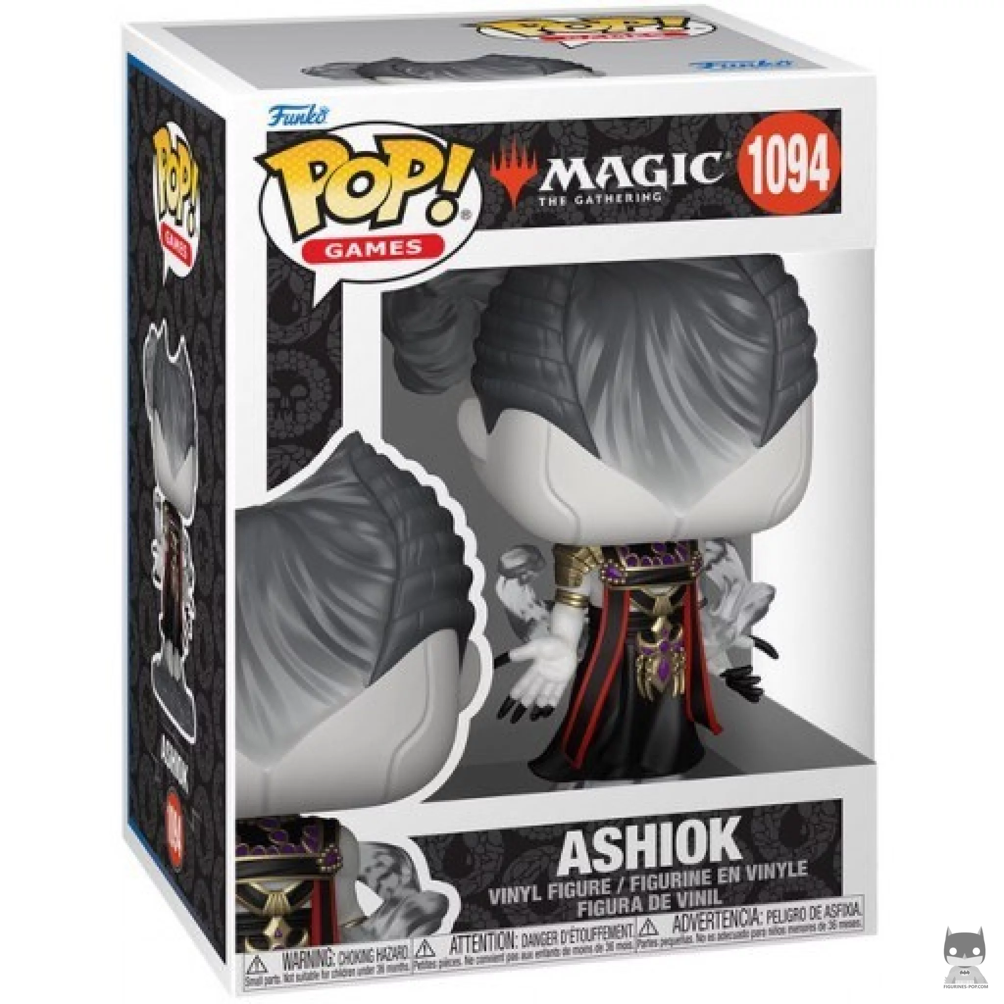 Ashiok Funko Pop! figure in its box