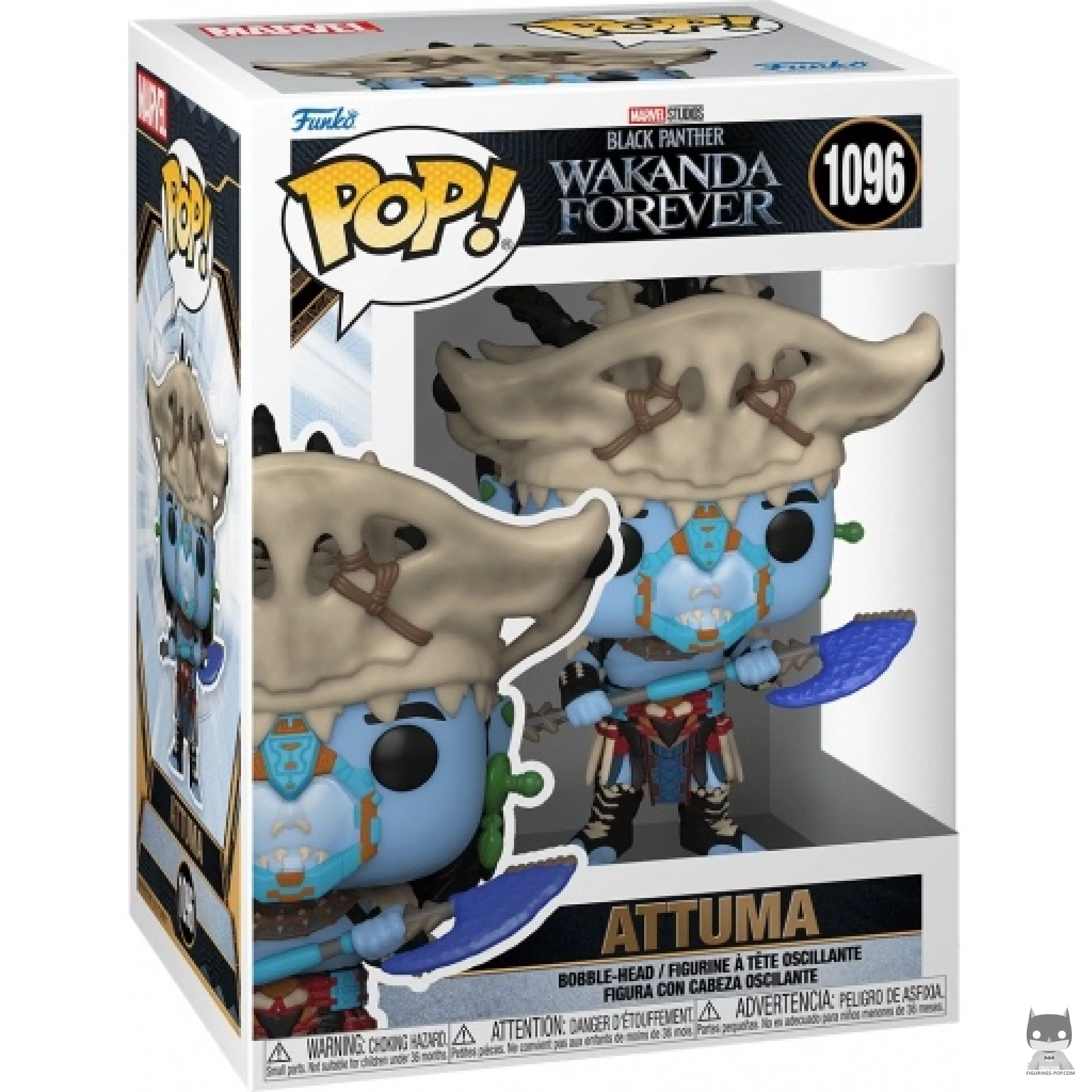 Attuma Funko Pop! figure in its box
