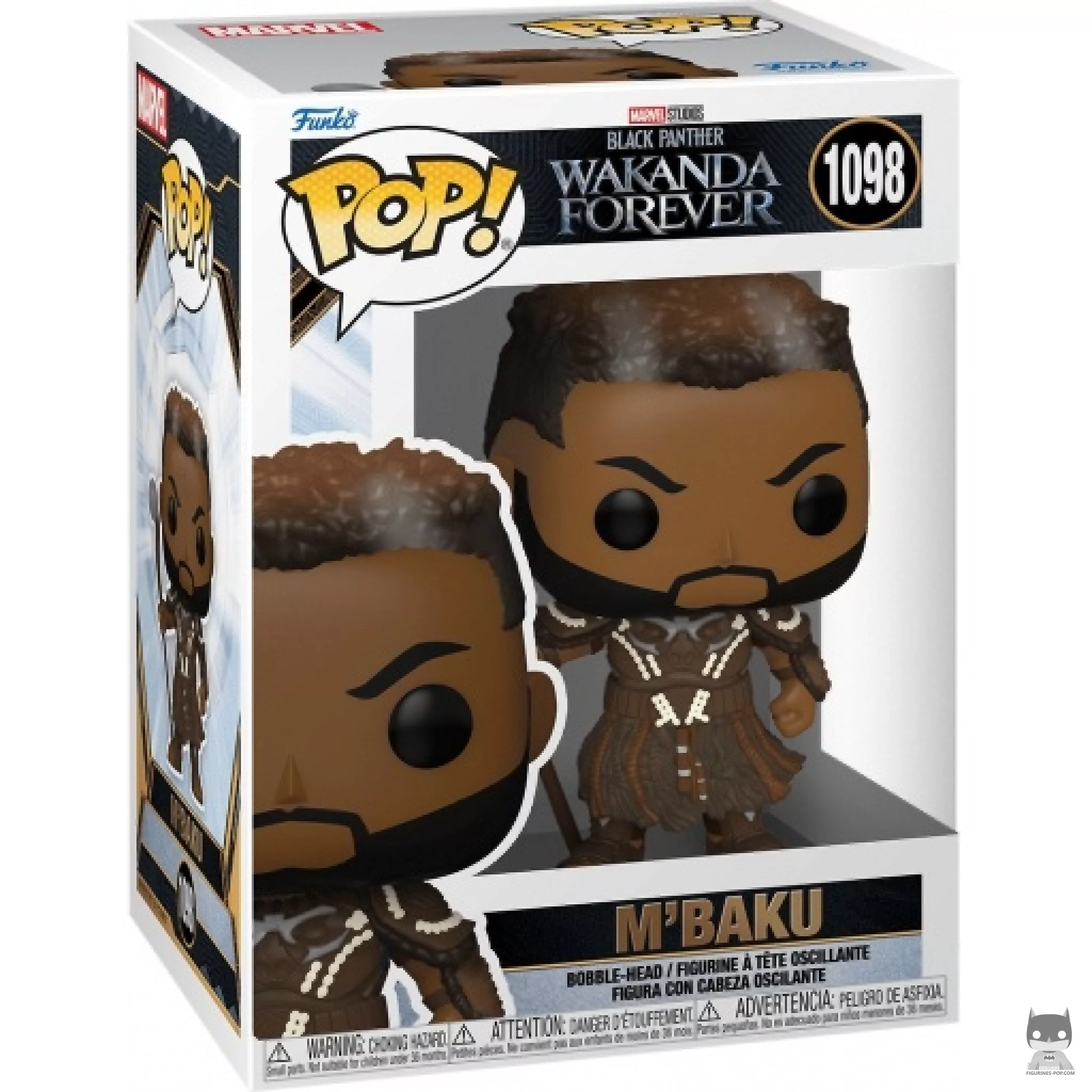 M'Baku Funko Pop! figure in its box
