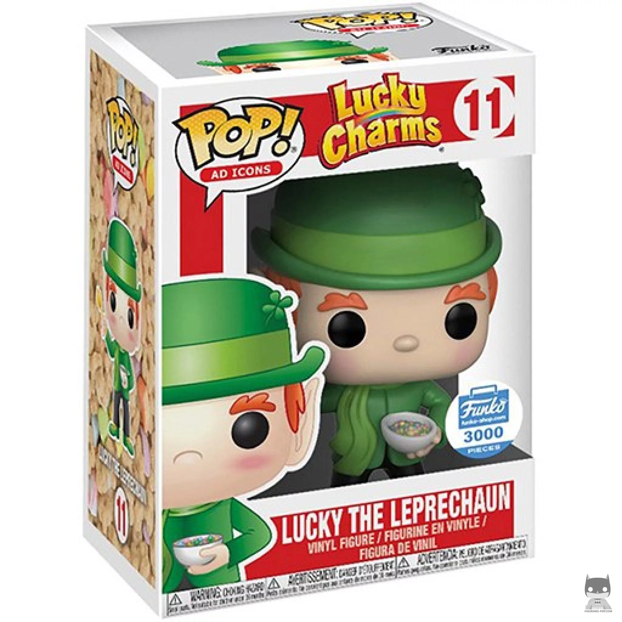 Lucky Leprechaun Funko Pop! figure in its box