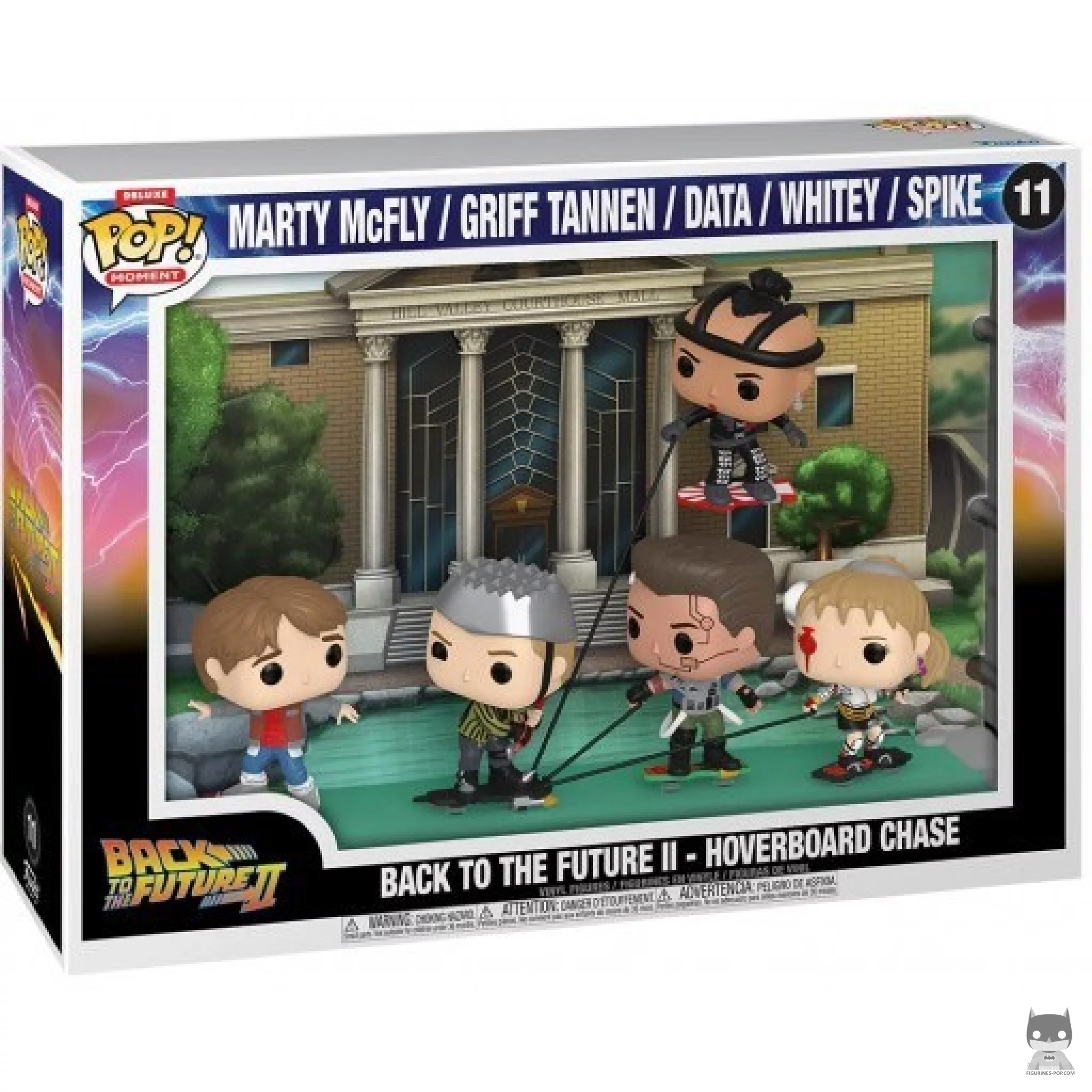 Back To The Futur II - Hoverboard Chase Funko Pop! figure in its box
