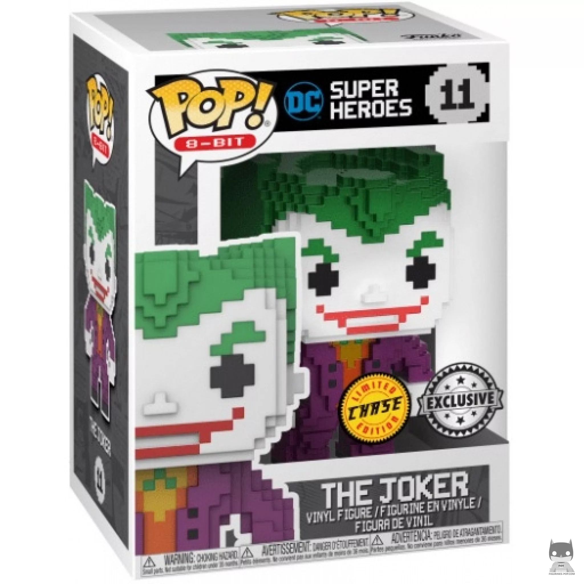 The Joker (Chase & Metallic) Funko Pop! figure in its box