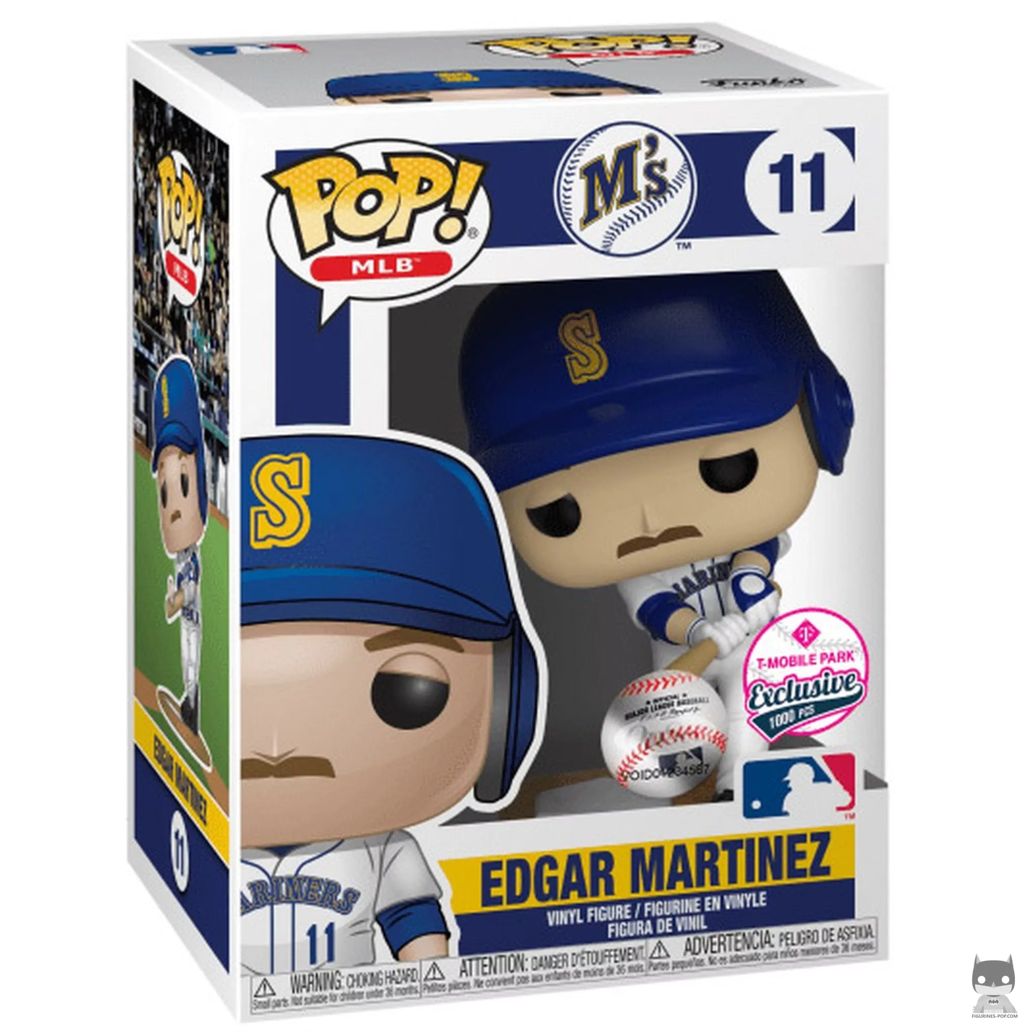 Edgar Martinez Funko Pop! figure in its box