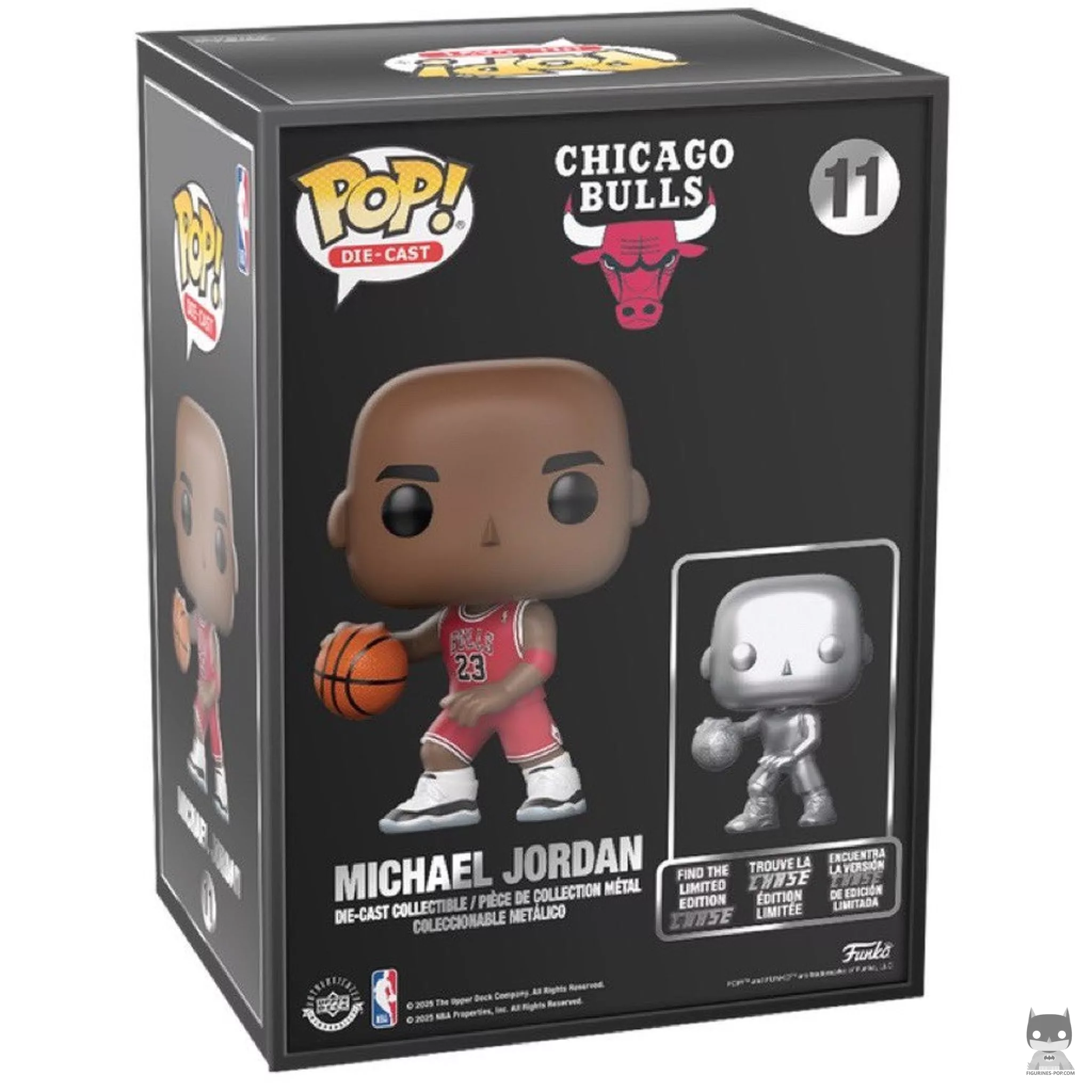 Michael Jordan (Chase) Funko Pop! figure in its box