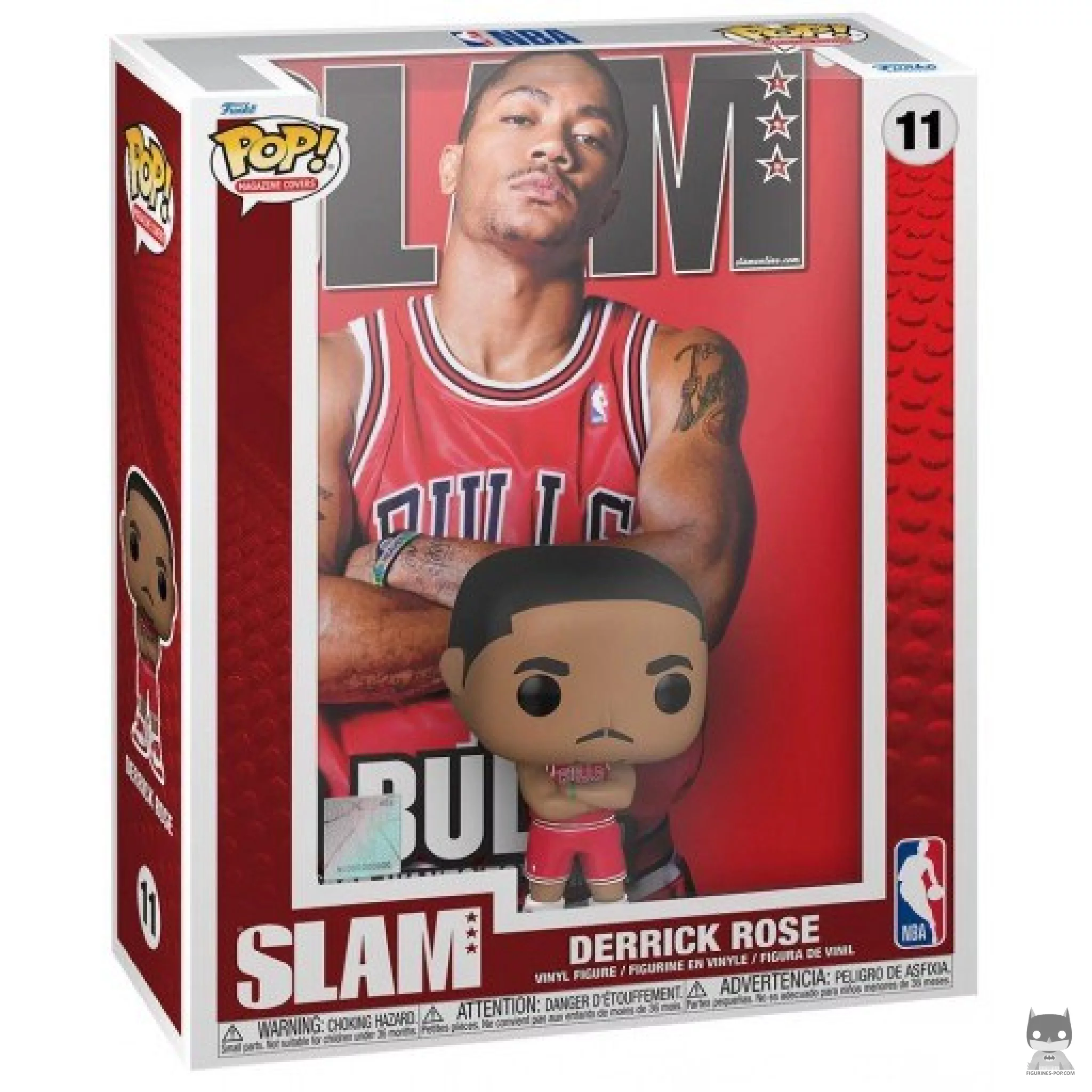 SLAM : Derrick Rose Funko Pop! figure in its box