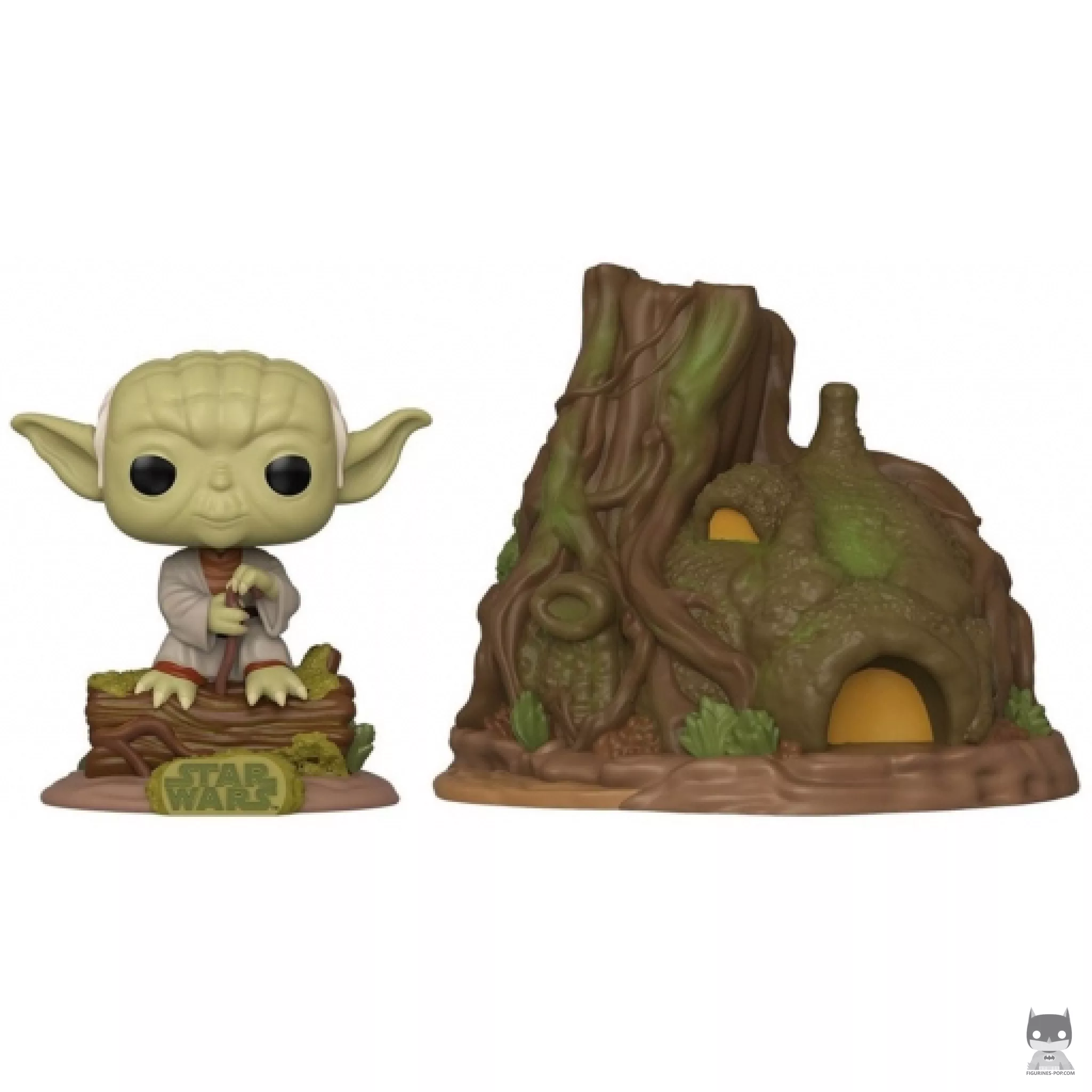 Dagobah Yoda with Hut Funko Pop! figure (Star Wars: Episode V, Empire Strikes Back)