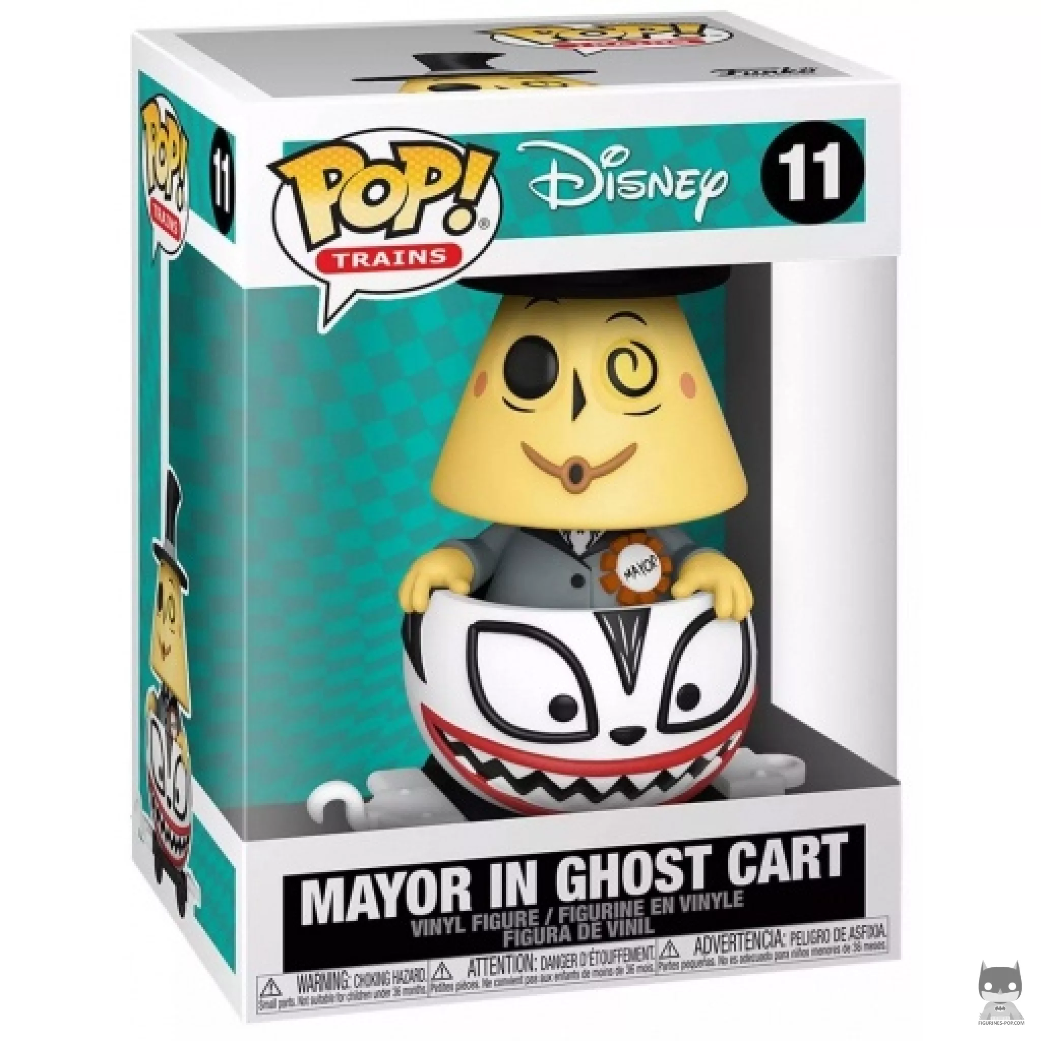 Mayor in Ghost Cart Funko Pop! figure in its box